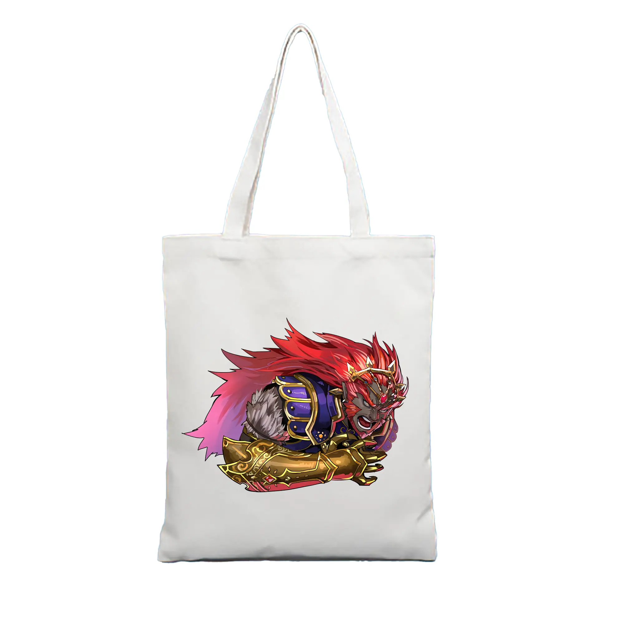 ゼルダの伝説 グッズ,ガノンドロフ - 縦型キャンバス手提げバッグ（トートバッグ） ・ キャンバス素材 ・ ショッピング用 ・ 軽量 丈夫 お手入れ簡単