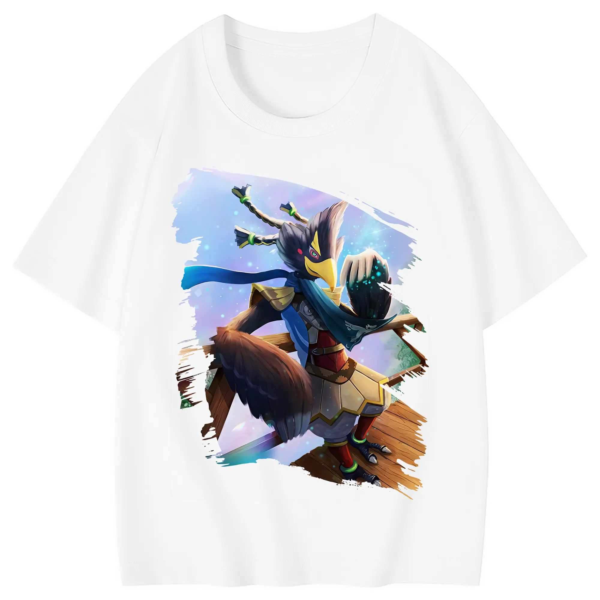 ゼルダの伝説 グッズ,Revali - 綿100％ キッズTシャツ ・ フロントプリント ・ 快適 通気性 ・ スポーツ カジュアル 散歩用