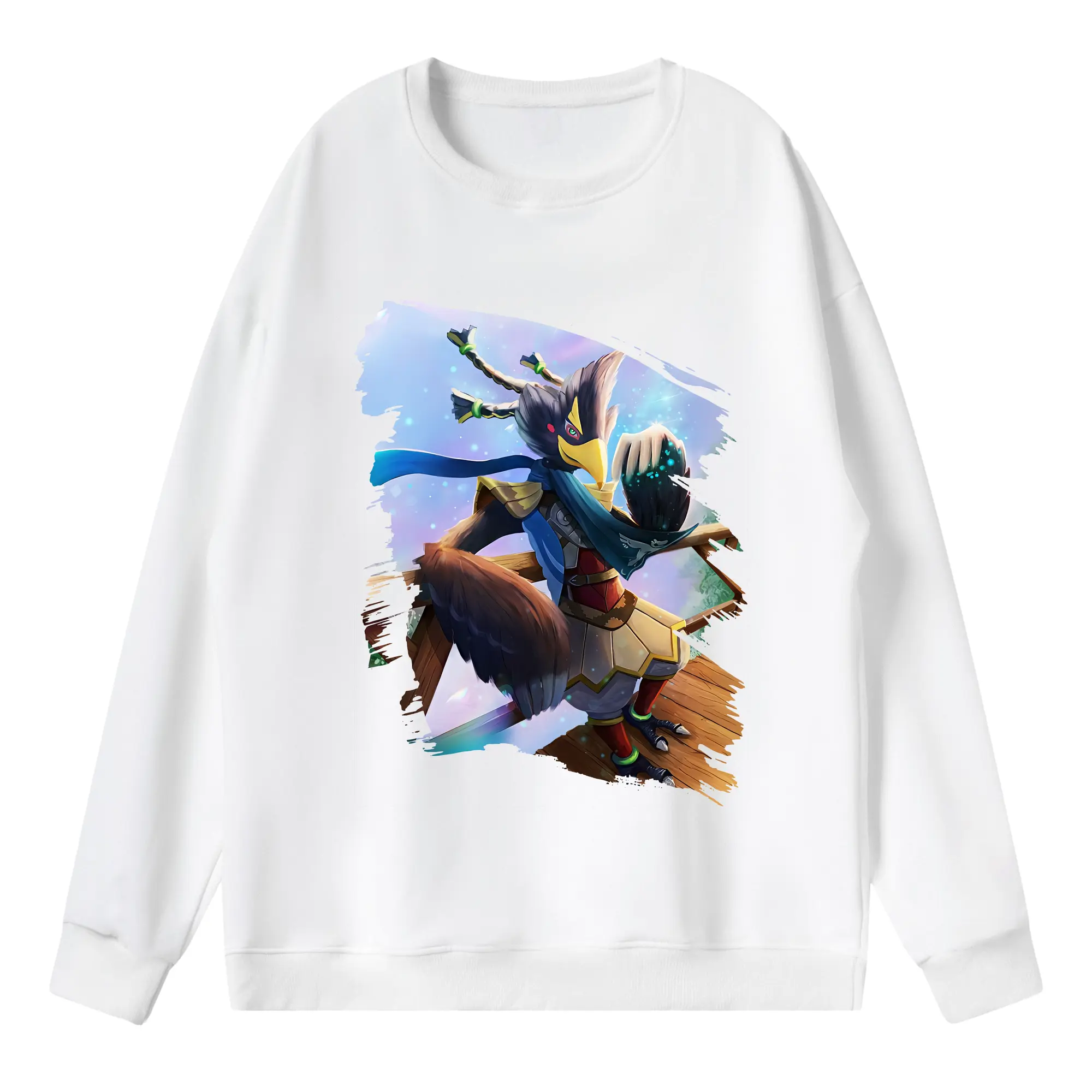 ゼルダの伝説 グッズ,Revali - 薄手 クルーネック スウェット 裏毛260g · ポリエステル 春秋向け カジュアル 男女兼用 · トレーナー デイリー スポーツ 散歩に最適