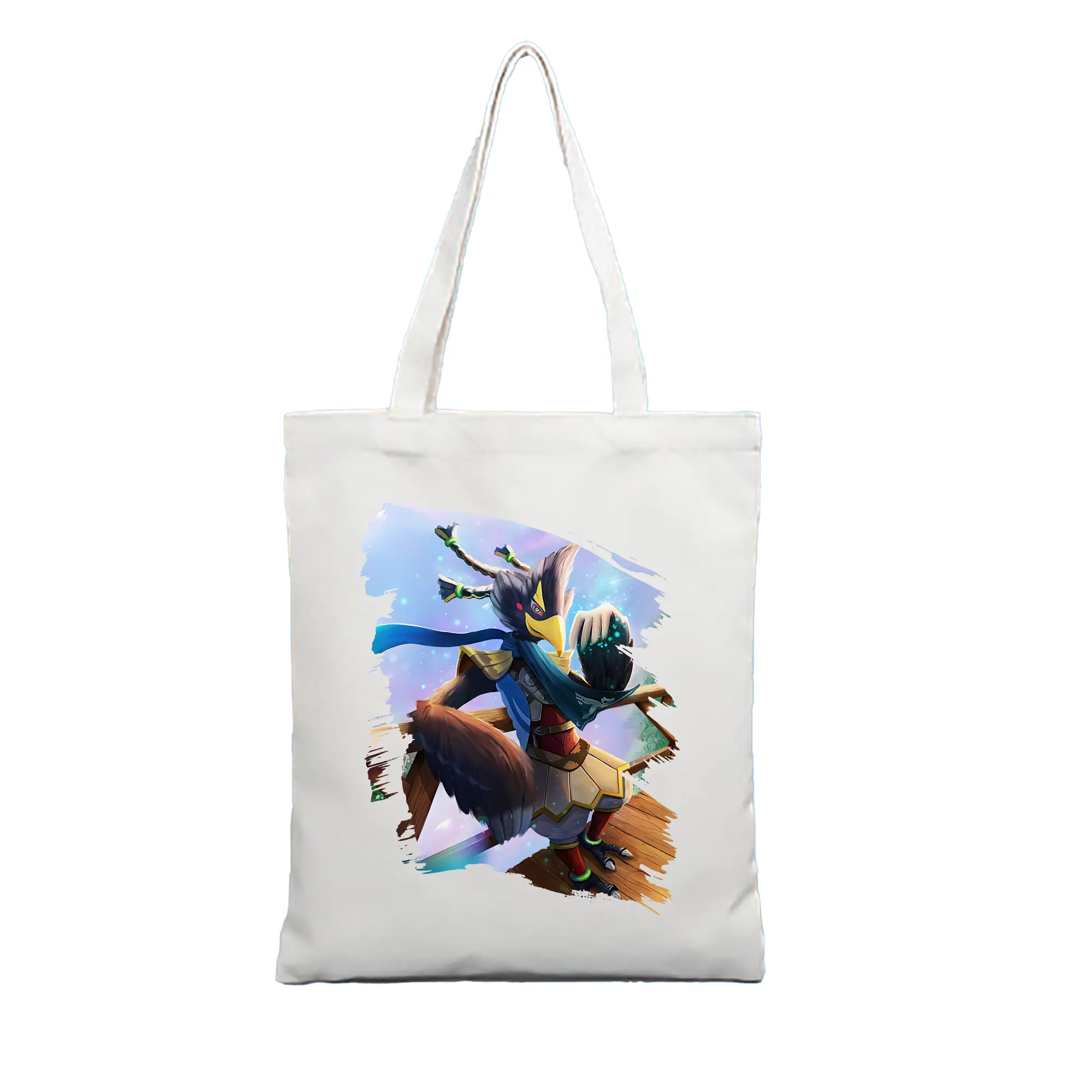 ゼルダの伝説 グッズ,Revali - 縦型キャンバス手提げバッグ（トートバッグ） ・ キャンバス素材 ・ ショッピング用 ・ 軽量 丈夫 お手入れ簡単