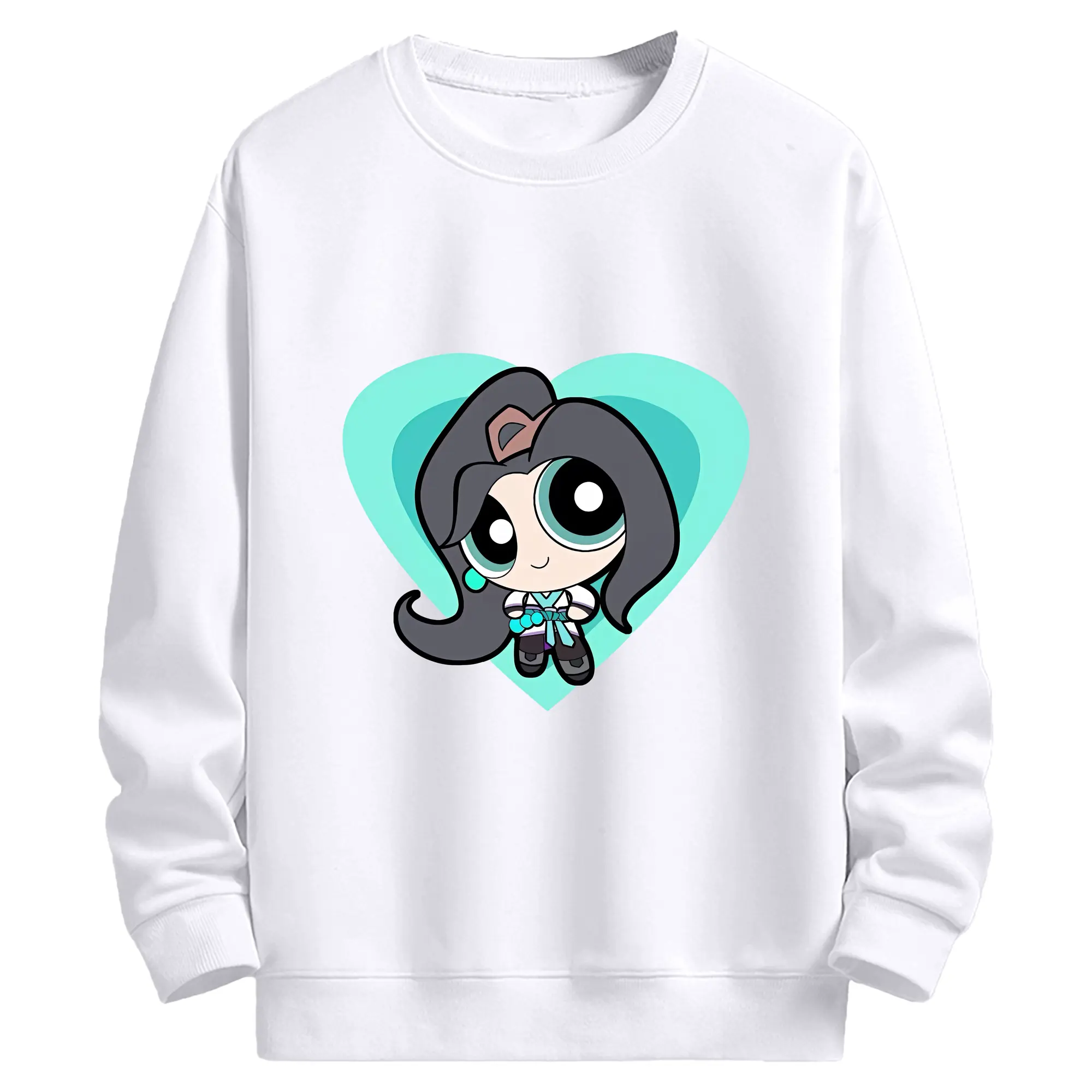 VALORANT グッズ,セージ - 高品質 クルーネック スウェット ・ コットン59％ ポリエステル41％ ・ ユニセックス 長袖 トレーナー ・ カジュアル デイリー スポーツ 散歩用