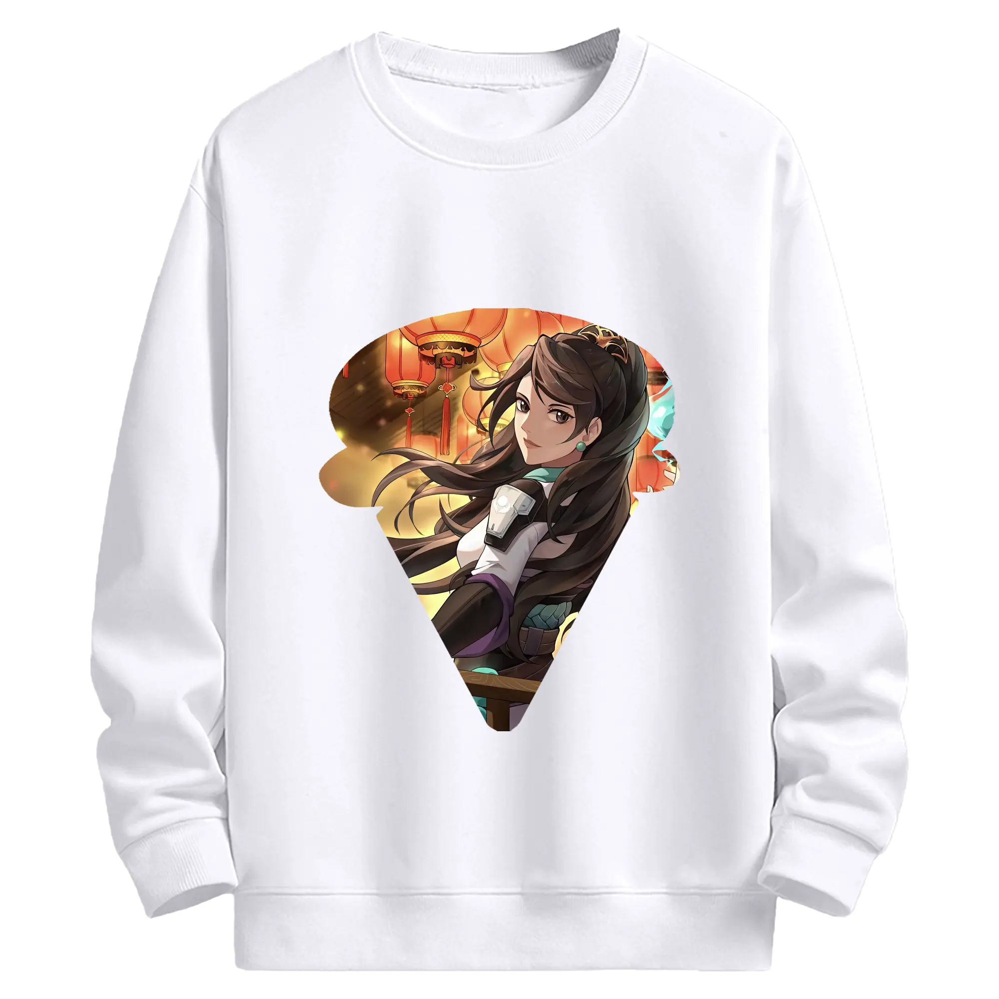 VALORANT グッズ,セージ - 高品質 クルーネック スウェット ・ コットン59％ ポリエステル41％ ・ ユニセックス 長袖 トレーナー ・ カジュアル デイリー スポーツ 散歩用