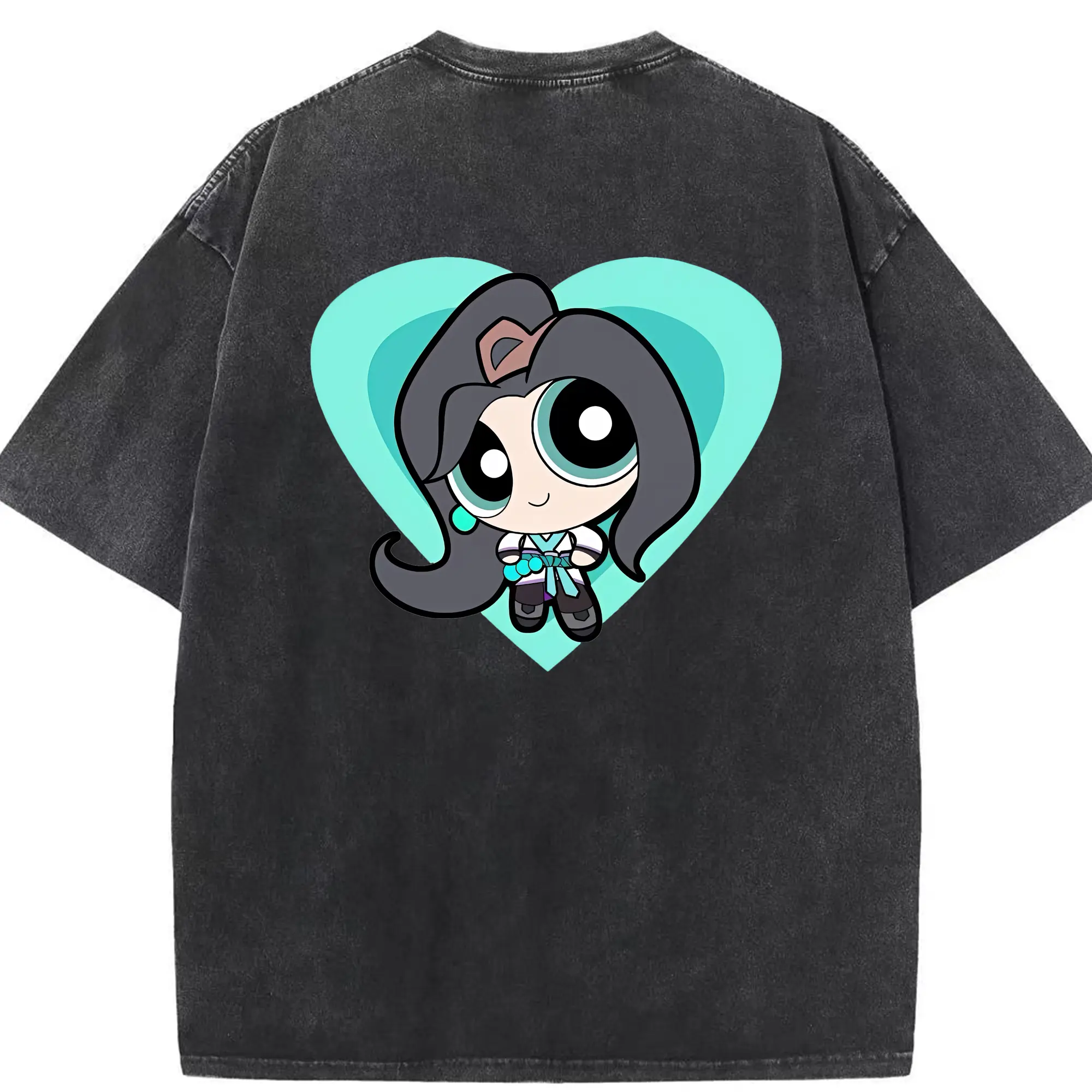 VALORANT グッズ,セージ - 綿100％ ヴィンテージ風 半袖Tシャツ ・ 背面プリント ・ 柔らか肌触り ・ 通気性 快適 ・ スポーツ カジュアル 外出用