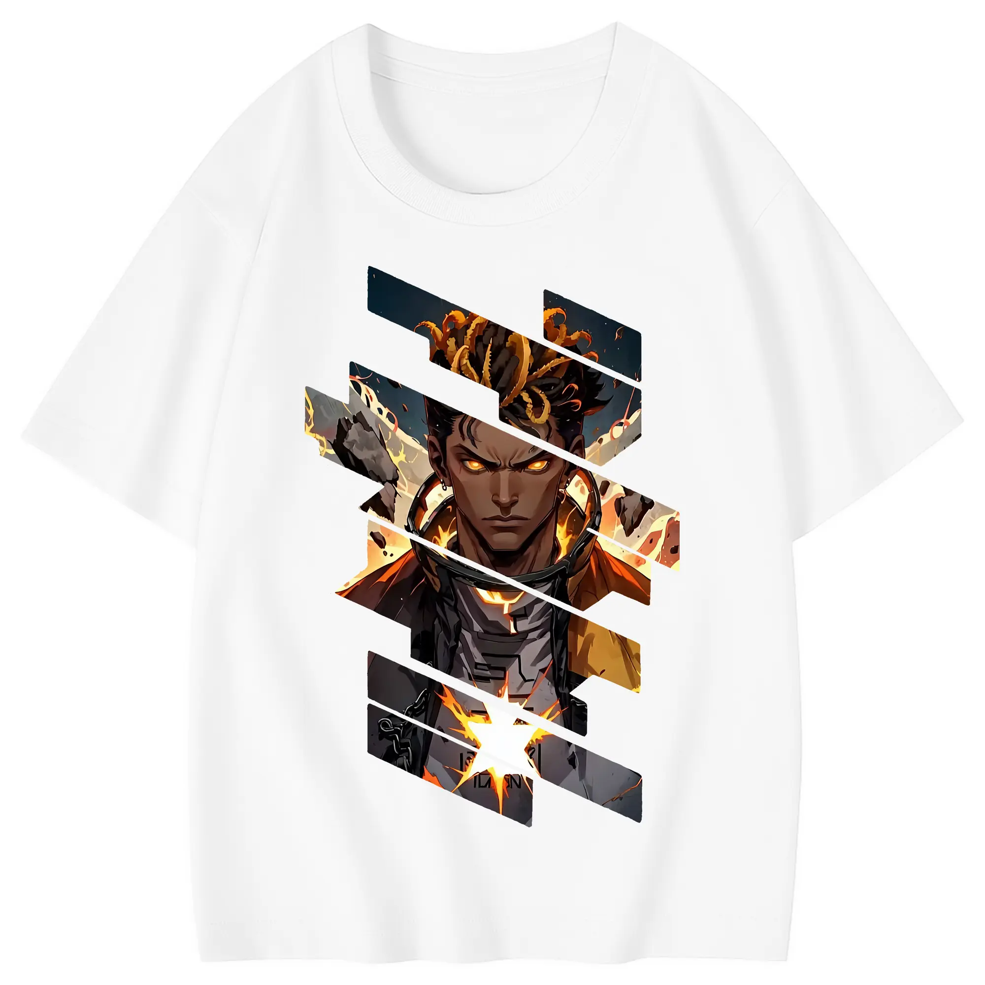 VALORANT グッズ,フェニックス - 綿100％ キッズTシャツ ・ フロントプリント ・ 快適 通気性 ・ スポーツ カジュアル 散歩用