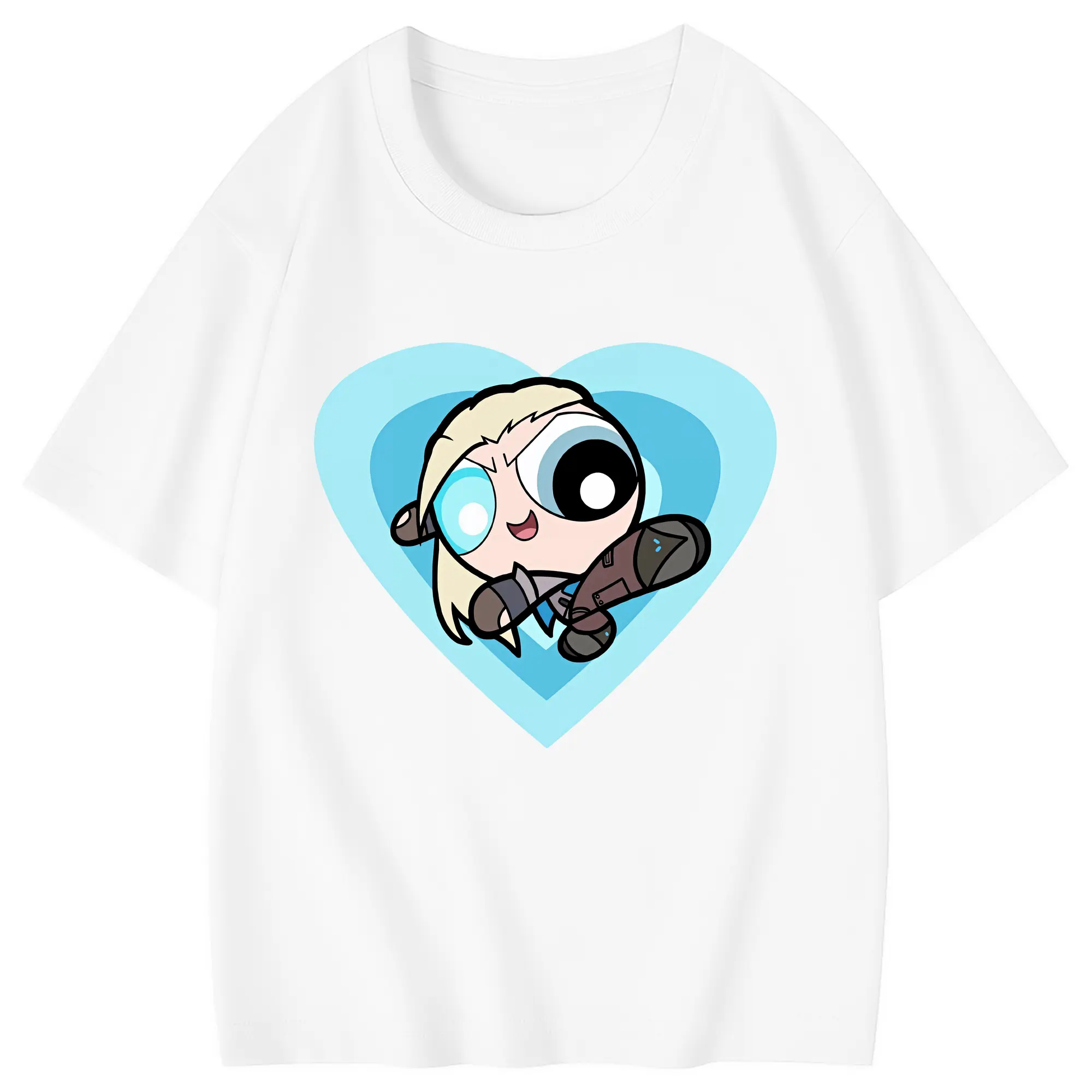 VALORANT グッズ,ソーヴァ - 綿100％ キッズTシャツ ・ フロントプリント ・ 快適 通気性 ・ スポーツ カジュアル 散歩用