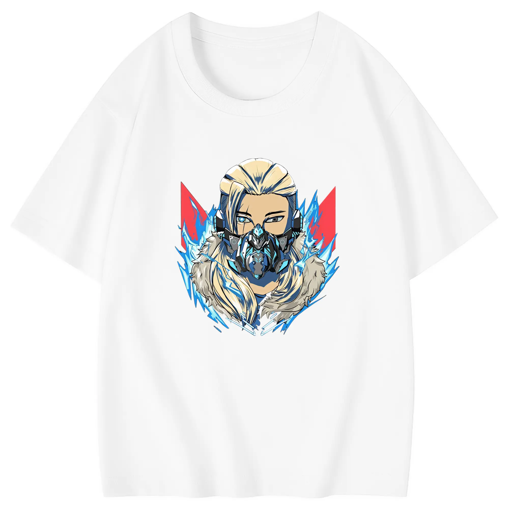 VALORANT グッズ,ソーヴァ - 綿100％ キッズTシャツ ・ フロントプリント ・ 快適 通気性 ・ スポーツ カジュアル 散歩用