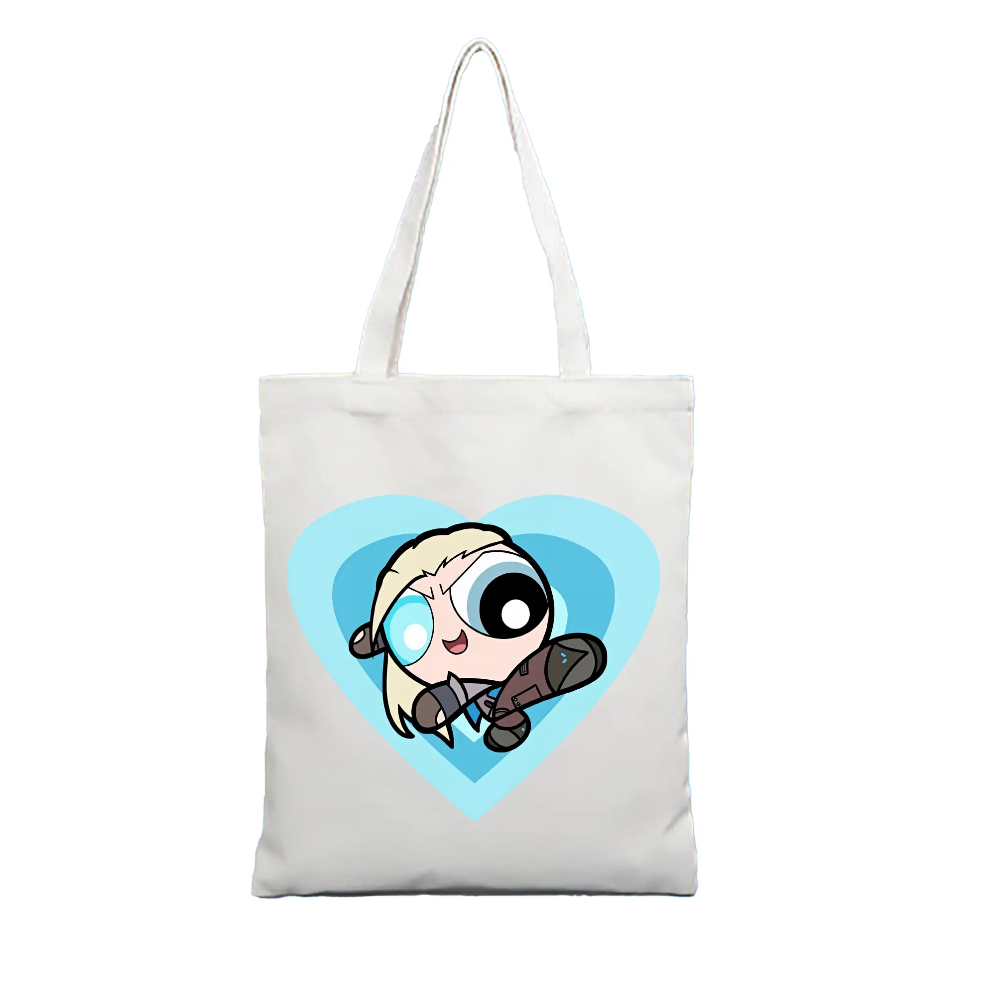 VALORANT グッズ,ソーヴァ - 縦型キャンバス手提げバッグ（トートバッグ） ・ キャンバス素材 ・ ショッピング用 ・ 軽量 丈夫 お手入れ簡単