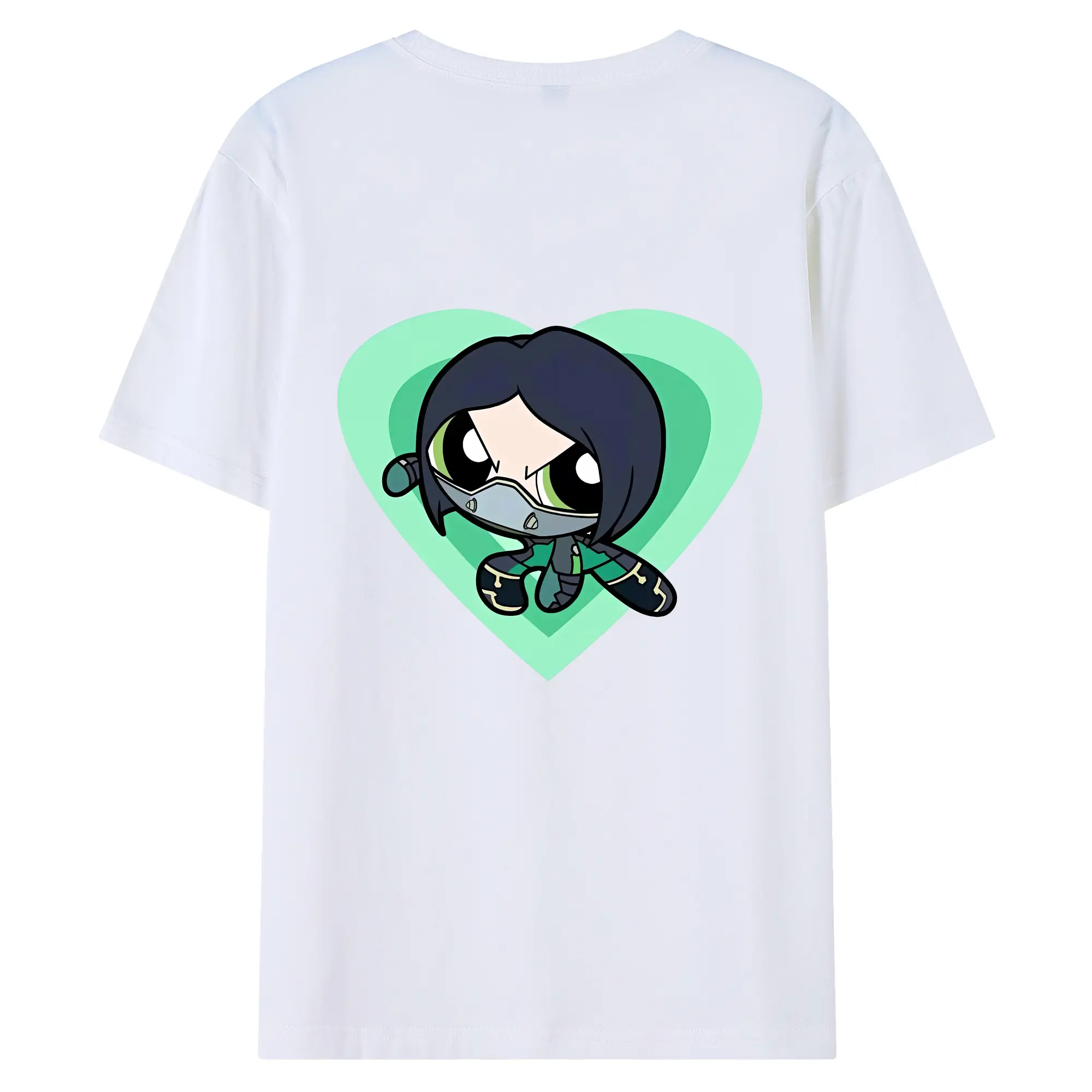 VALORANT グッズ,ヴァイパー - 綿100％ 半袖Tシャツ ・ バックプリント ・ 快適 通気性 ・ 日常使い 散歩 スポーツ用