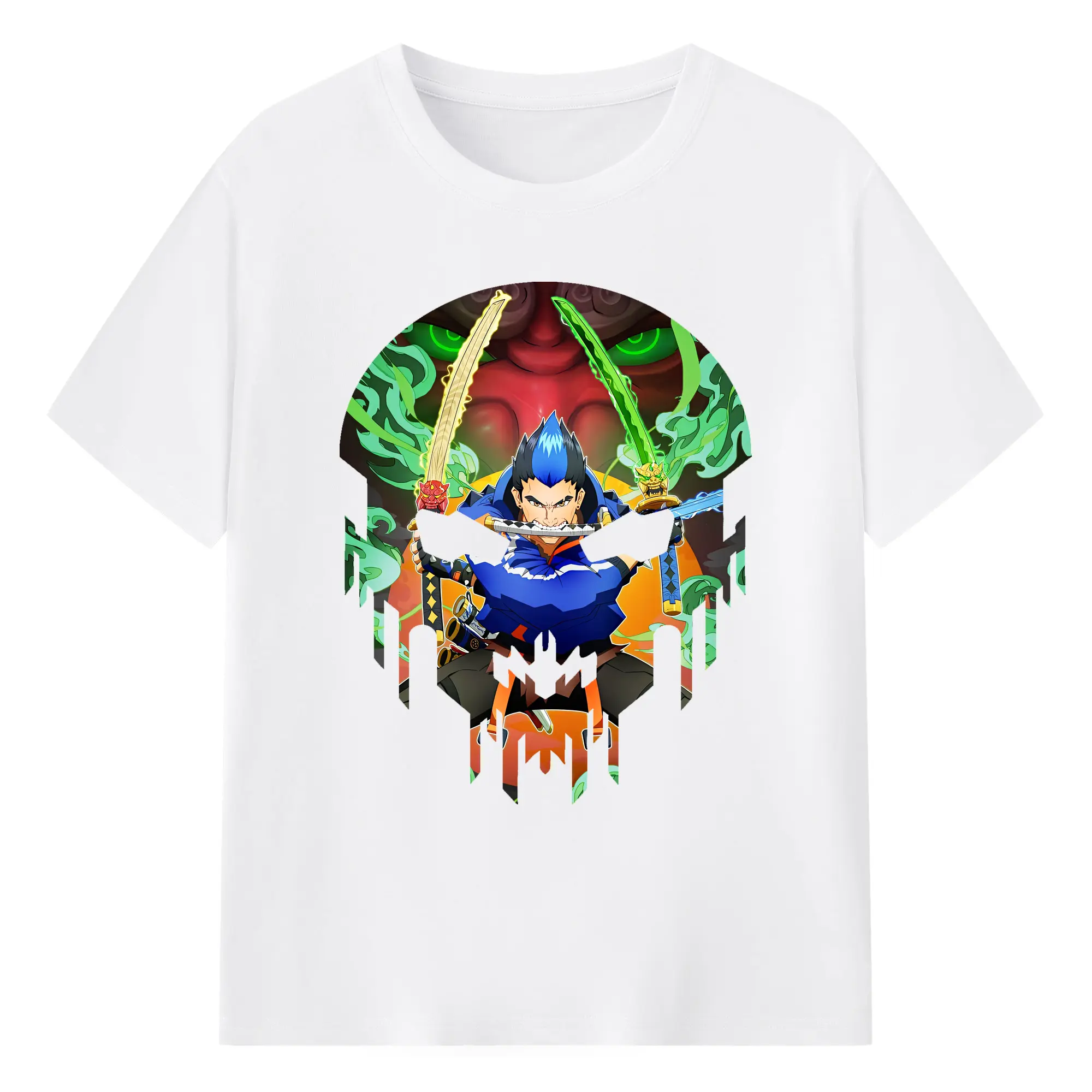 VALORANT グッズ,ヨル - 綿100％ 半袖Tシャツ ・ フロントプリント ・ 快適 通気性 ・ 日常使い 散歩 スポーツ用