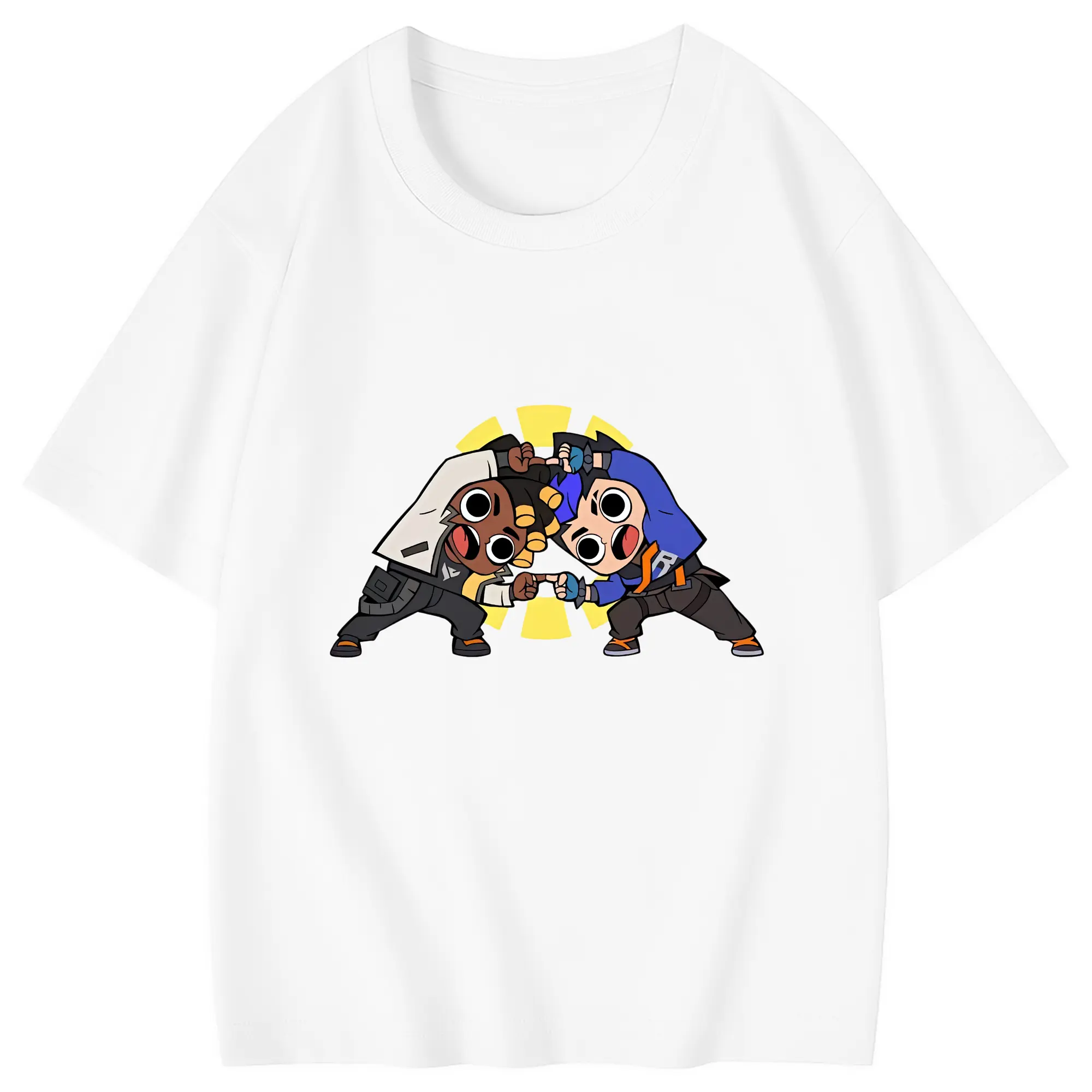 VALORANT グッズ,ヨル - 綿100％ キッズTシャツ ・ フロントプリント ・ 快適 通気性 ・ スポーツ カジュアル 散歩用