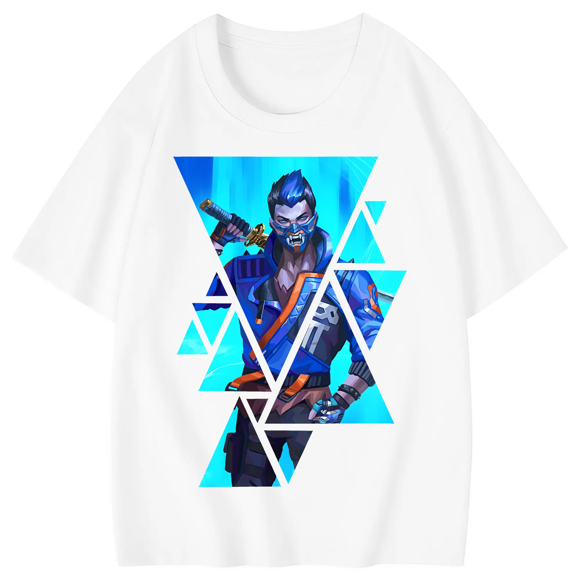 VALORANT グッズ,ヨル - 綿100％ キッズTシャツ ・ フロントプリント ・ 快適 通気性 ・ スポーツ カジュアル 散歩用