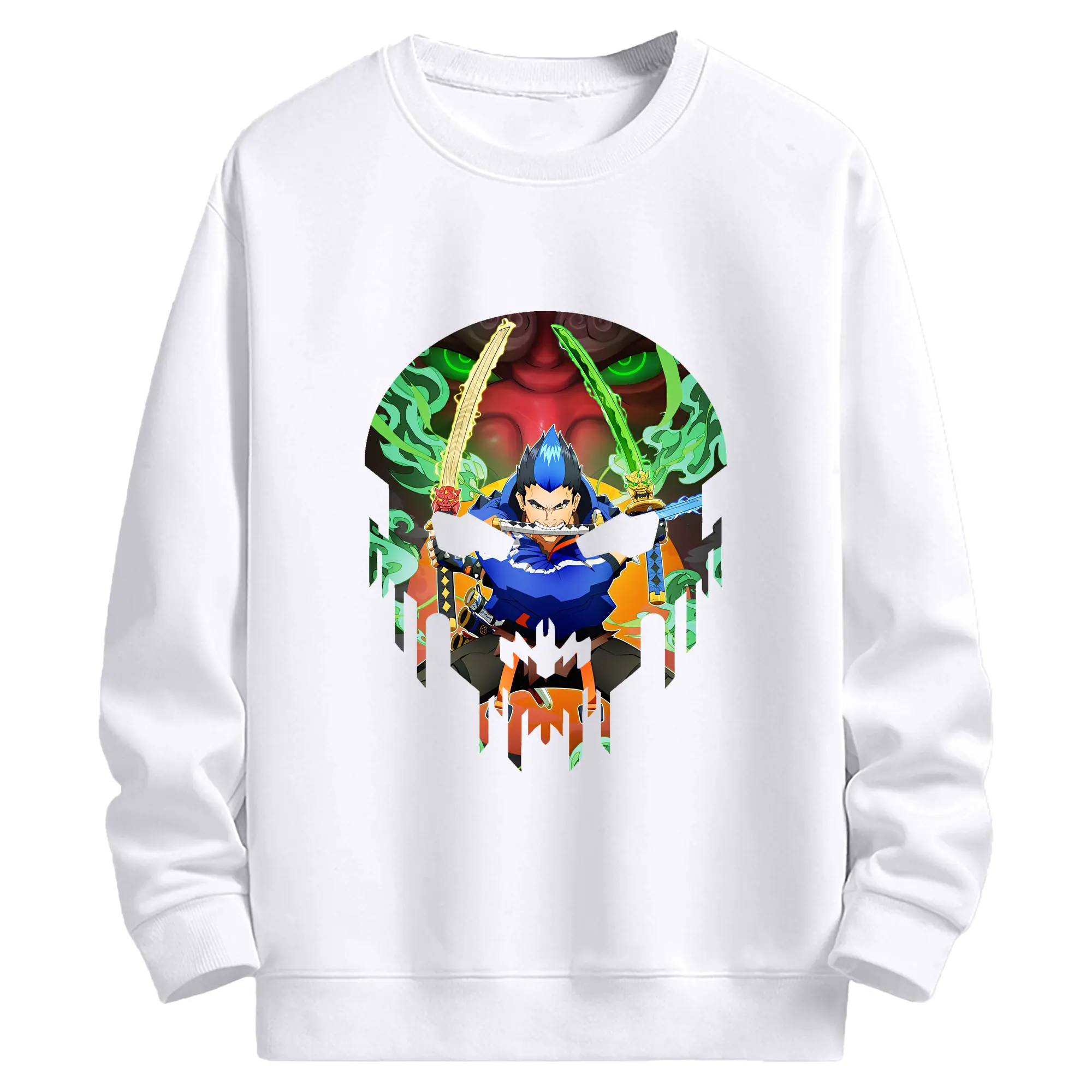 VALORANT グッズ,ヨル - 高品質 クルーネック スウェット ・ コットン59％ ポリエステル41％ ・ ユニセックス 長袖 トレーナー ・ カジュアル デイリー スポーツ 散歩用