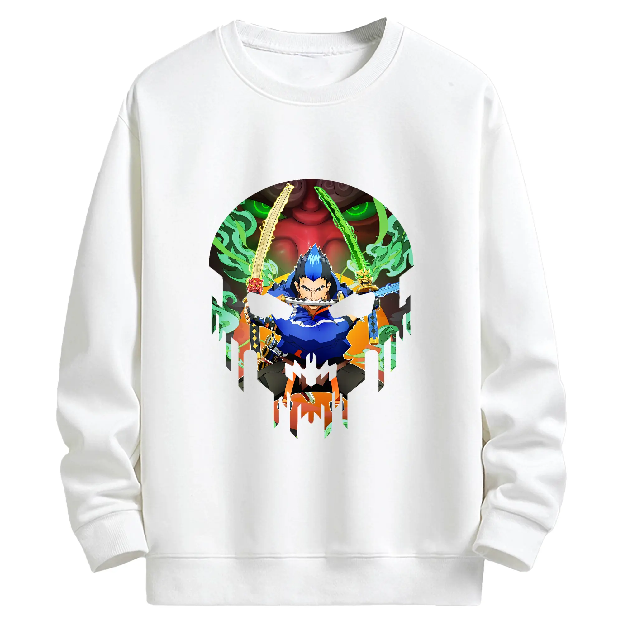 VALORANT グッズ,ヨル - キッズ クルーネックスウェットシャツ ・ フロントプリント ・ 綿80％ ポリエステル20％ ・ 快適 通学 スポーツ 日常使い お散歩用