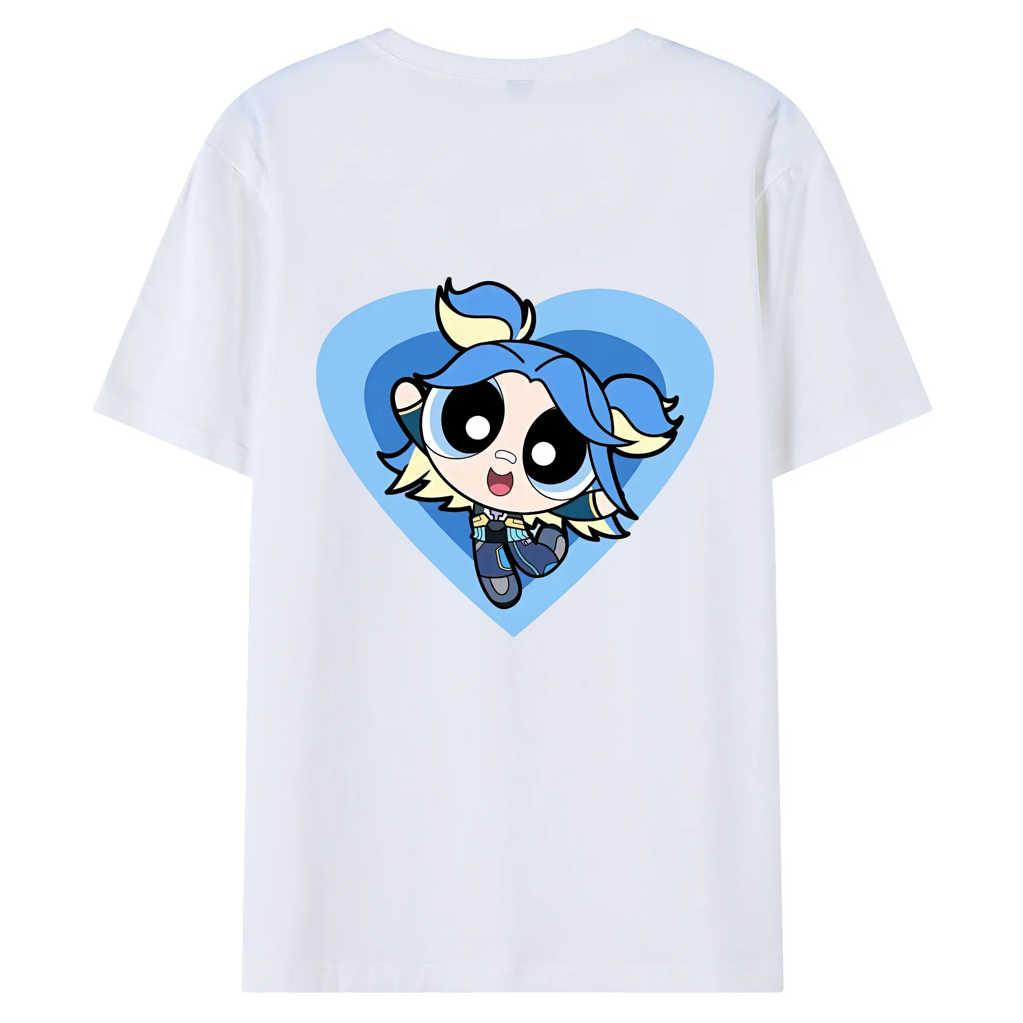 VALORANT グッズ,ネオン - 綿100％ 半袖Tシャツ ・ バックプリント ・ 快適 通気性 ・ 日常使い 散歩 スポーツ用