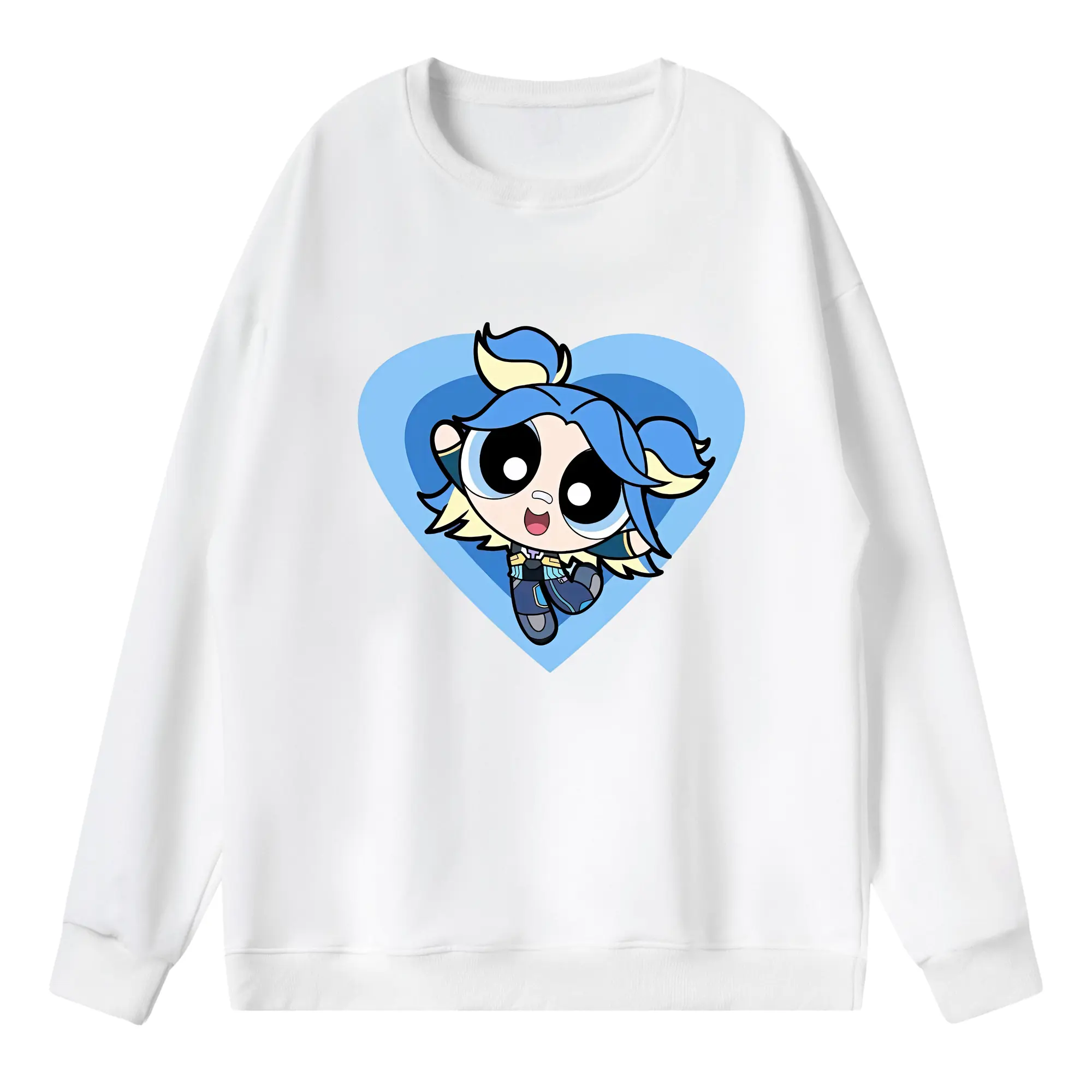 VALORANT グッズ,ネオン - 薄手 クルーネック スウェット 裏毛260g · ポリエステル 春秋向け カジュアル 男女兼用 · トレーナー デイリー スポーツ 散歩に最適