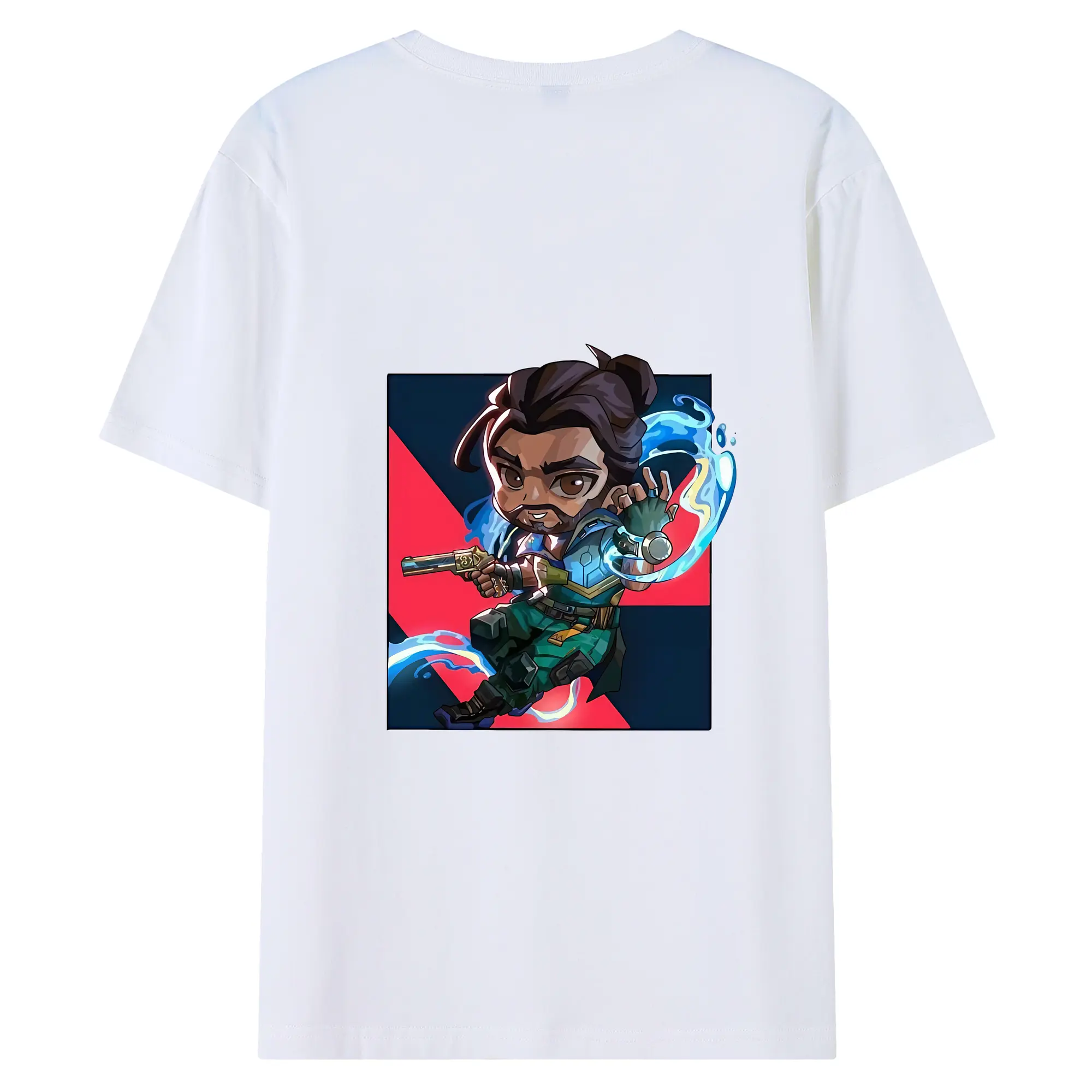 VALORANT グッズ,ハーバー - 綿100％ 半袖Tシャツ ・ バックプリント ・ 快適 通気性 ・ 日常使い 散歩 スポーツ用