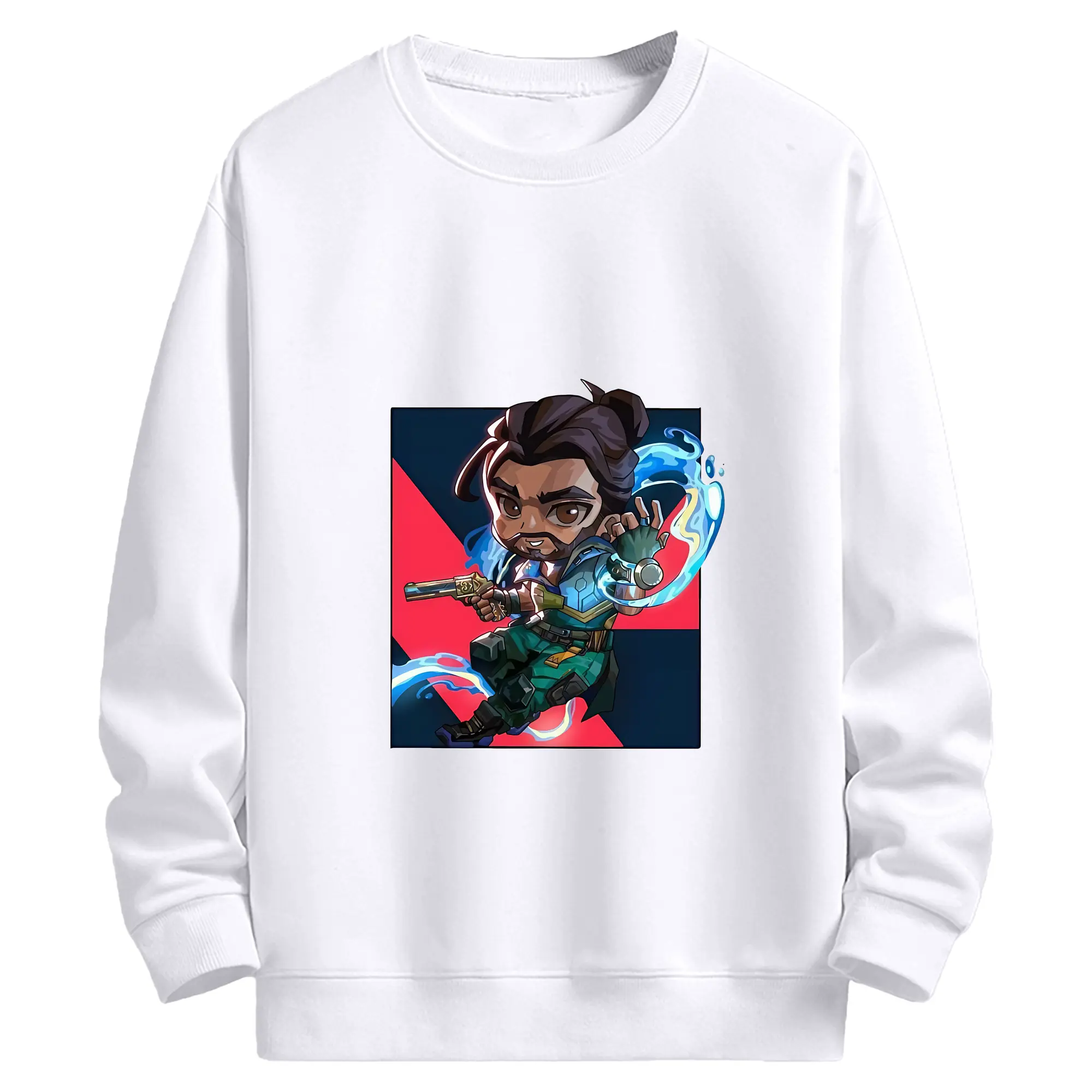 VALORANT グッズ,ハーバー - 高品質 クルーネック スウェット ・ コットン59％ ポリエステル41％ ・ ユニセックス 長袖 トレーナー ・ カジュアル デイリー スポーツ 散歩用