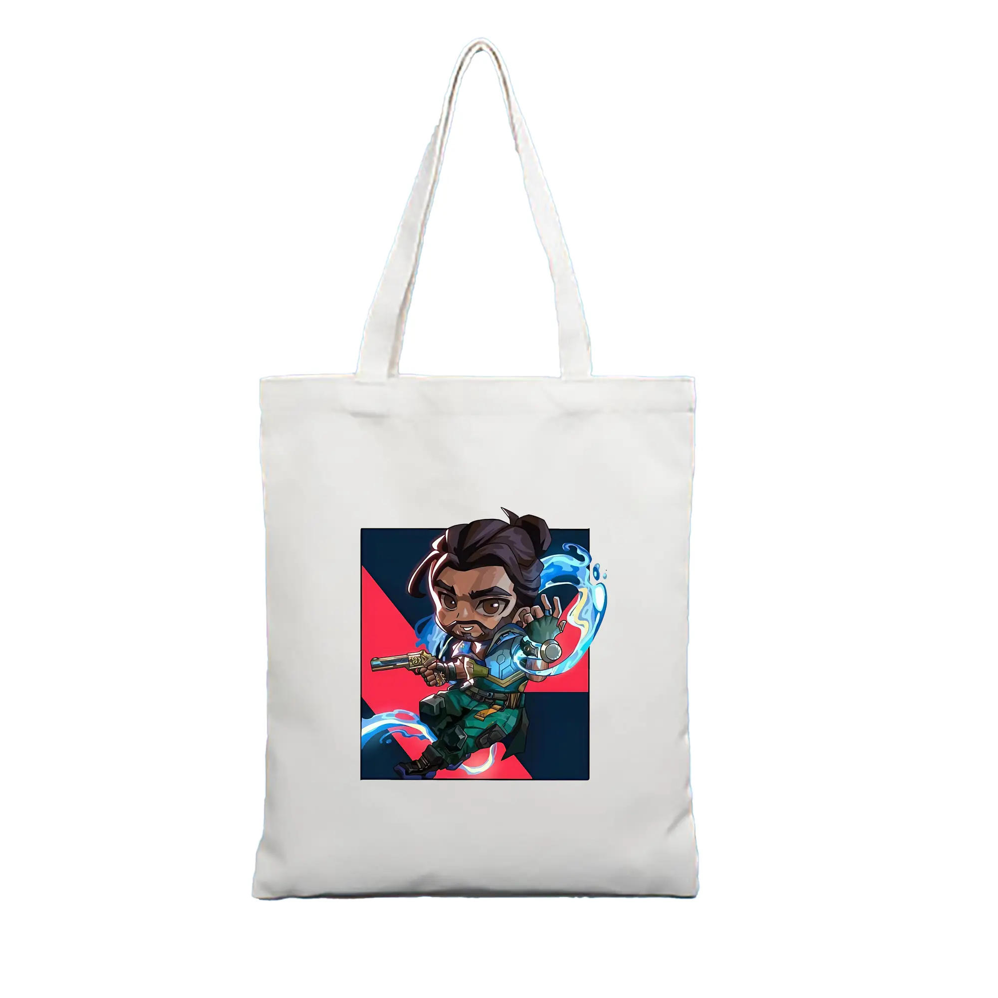 VALORANT グッズ,ハーバー - 縦型キャンバス手提げバッグ（トートバッグ） ・ キャンバス素材 ・ ショッピング用 ・ 軽量 丈夫 お手入れ簡単
