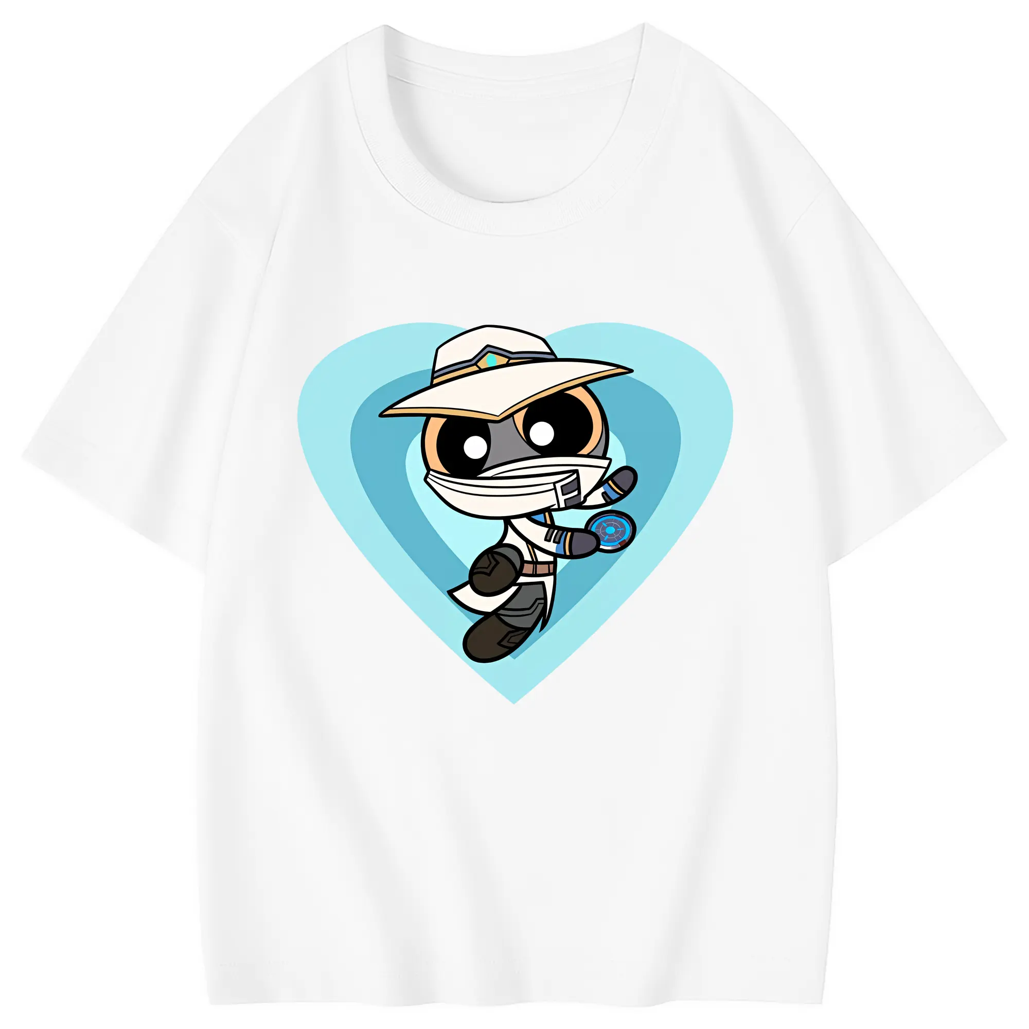 VALORANT グッズ,サイファー - 綿100％ キッズTシャツ ・ フロントプリント ・ 快適 通気性 ・ スポーツ カジュアル 散歩用