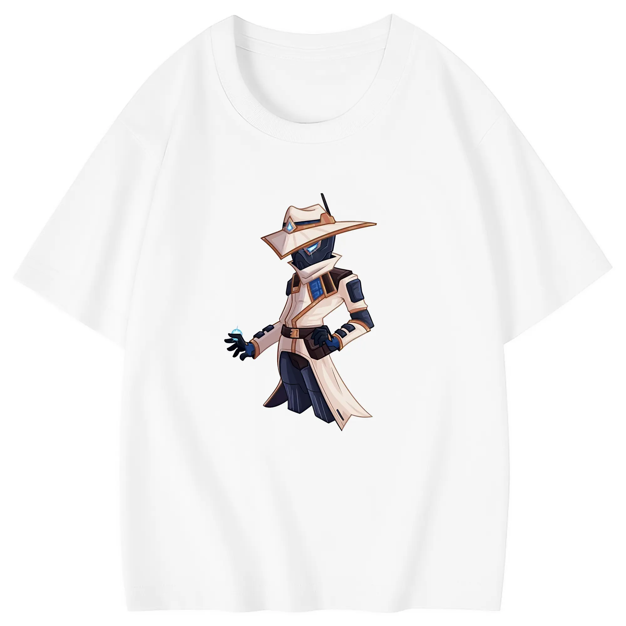 VALORANT グッズ,サイファー - 綿100％ キッズTシャツ ・ フロントプリント ・ 快適 通気性 ・ スポーツ カジュアル 散歩用