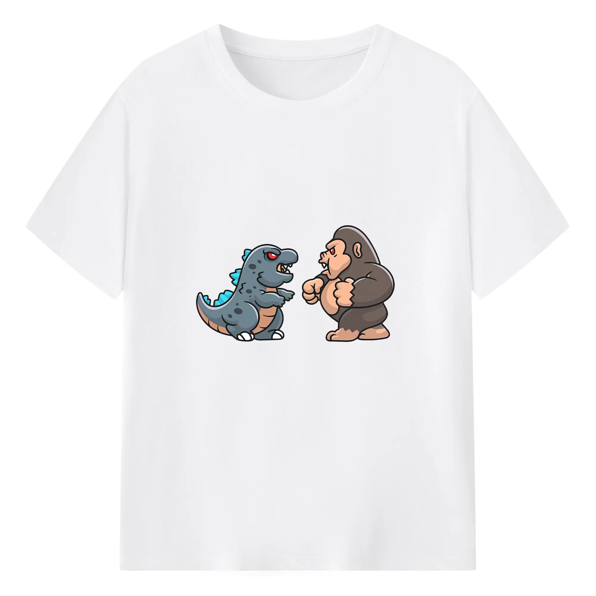 ゴジラ グッズ,ゴジラ - 綿100％ 半袖Tシャツ ・ フロントプリント ・ 快適 通気性 ・ 日常使い 散歩 スポーツ用