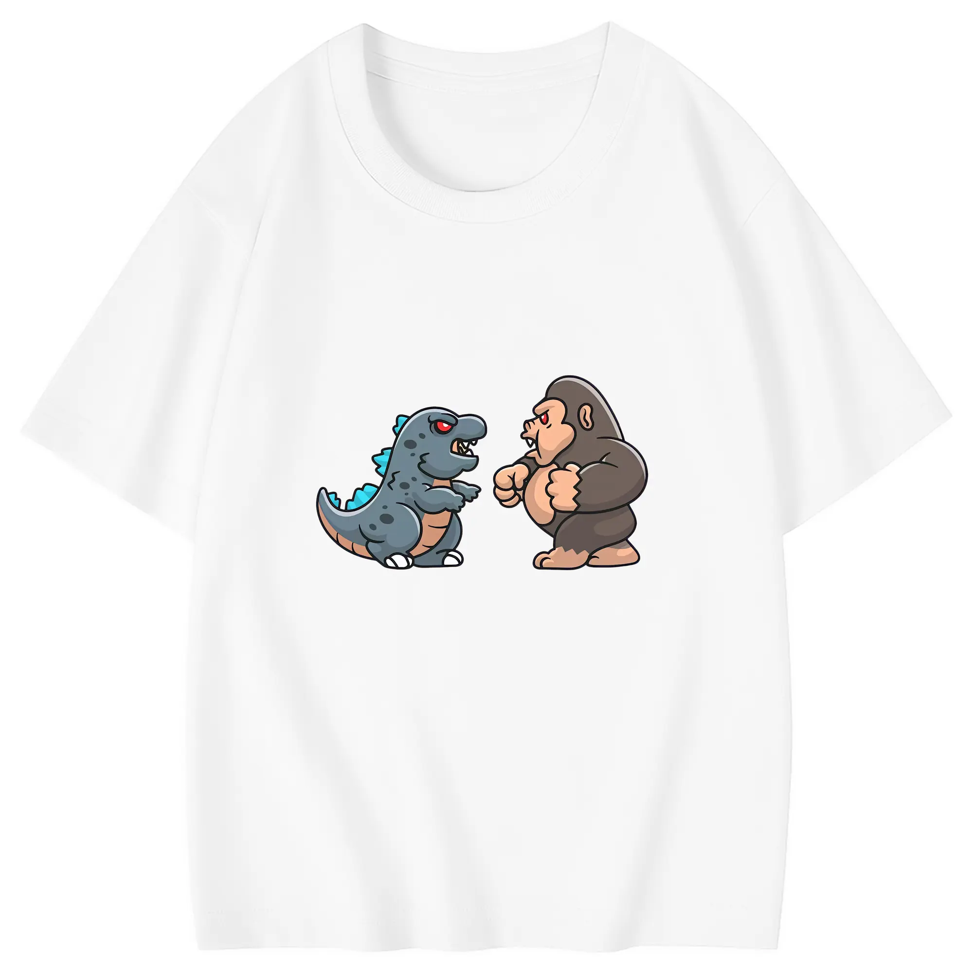 ゴジラ グッズ,ゴジラ - 綿100％ キッズTシャツ ・ フロントプリント ・ 快適 通気性 ・ スポーツ カジュアル 散歩用