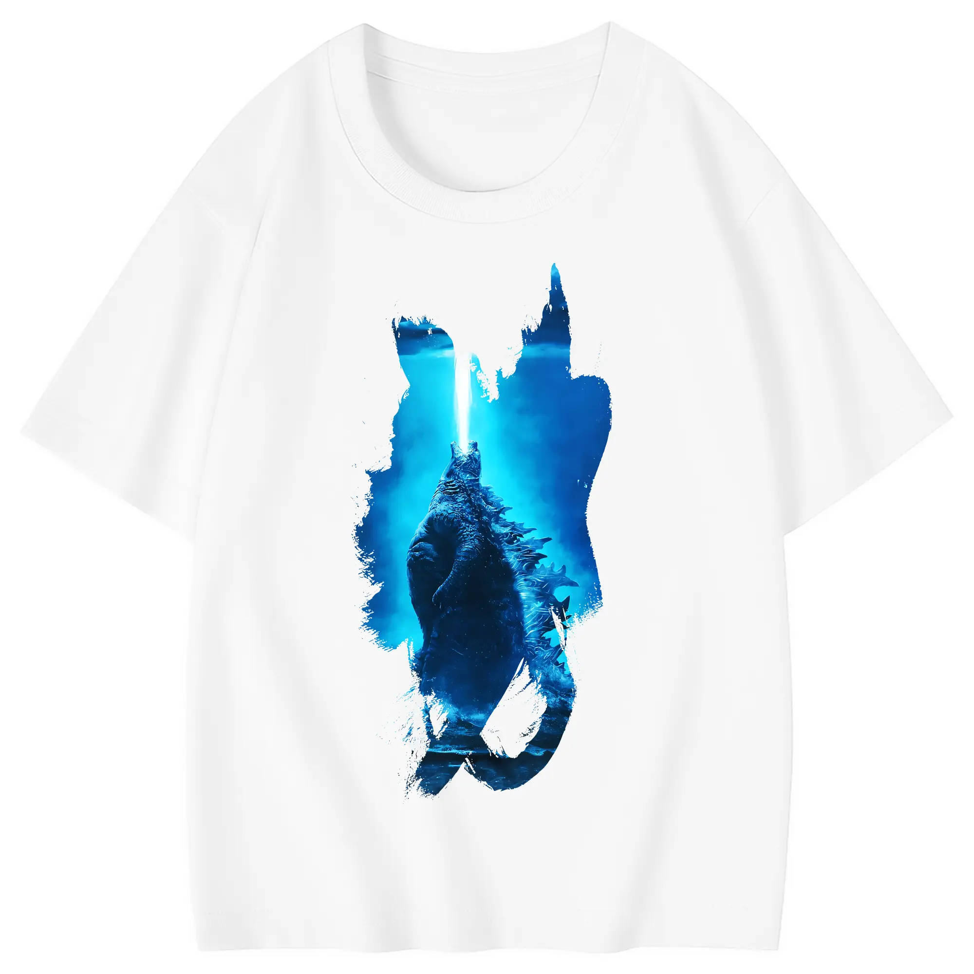 ゴジラ グッズ,ゴジラ - 綿100％ キッズTシャツ ・ フロントプリント ・ 快適 通気性 ・ スポーツ カジュアル 散歩用