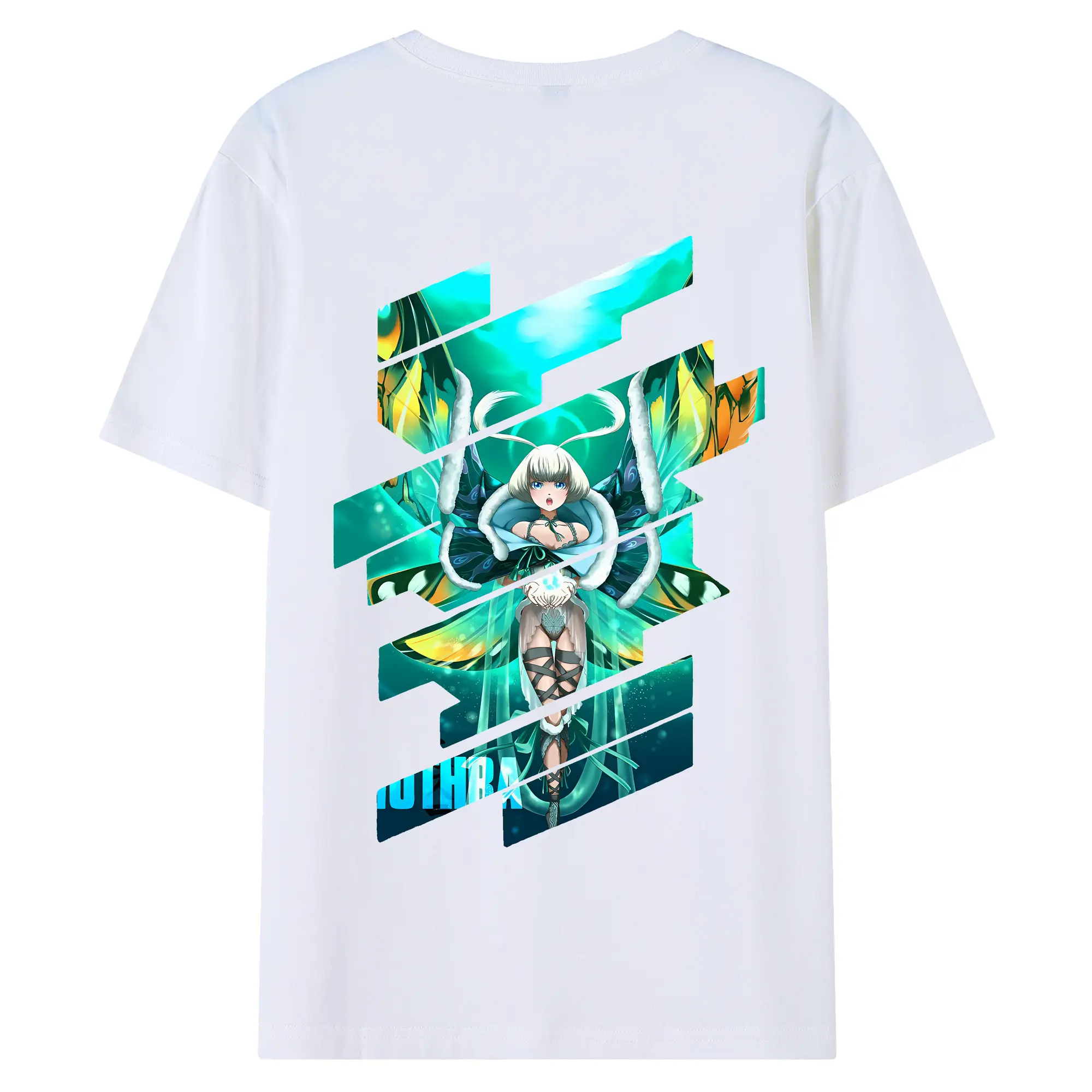 ゴジラ グッズ,モスラ - 綿100％ 半袖Tシャツ ・ バックプリント ・ 快適 通気性 ・ 日常使い 散歩 スポーツ用