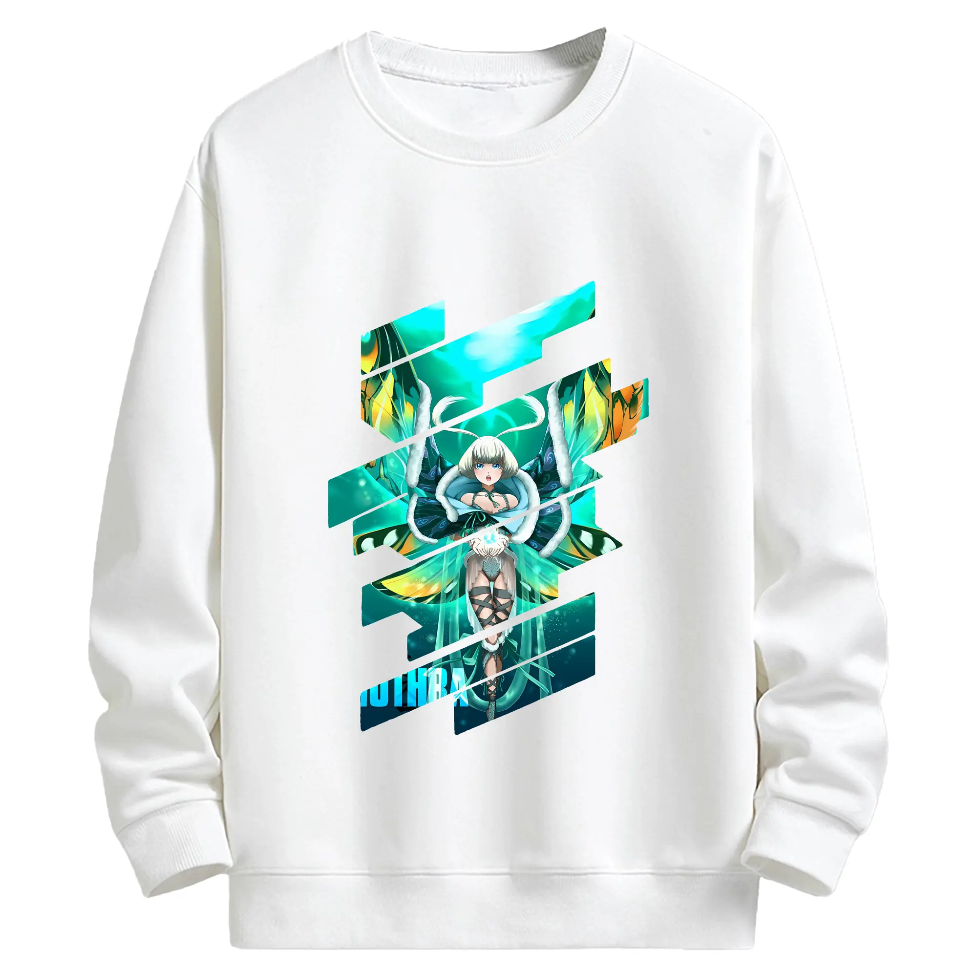 ゴジラ グッズ,モスラ - キッズ クルーネックスウェットシャツ ・ フロントプリント ・ 綿80％ ポリエステル20％ ・ 快適 通学 スポーツ 日常使い お散歩用