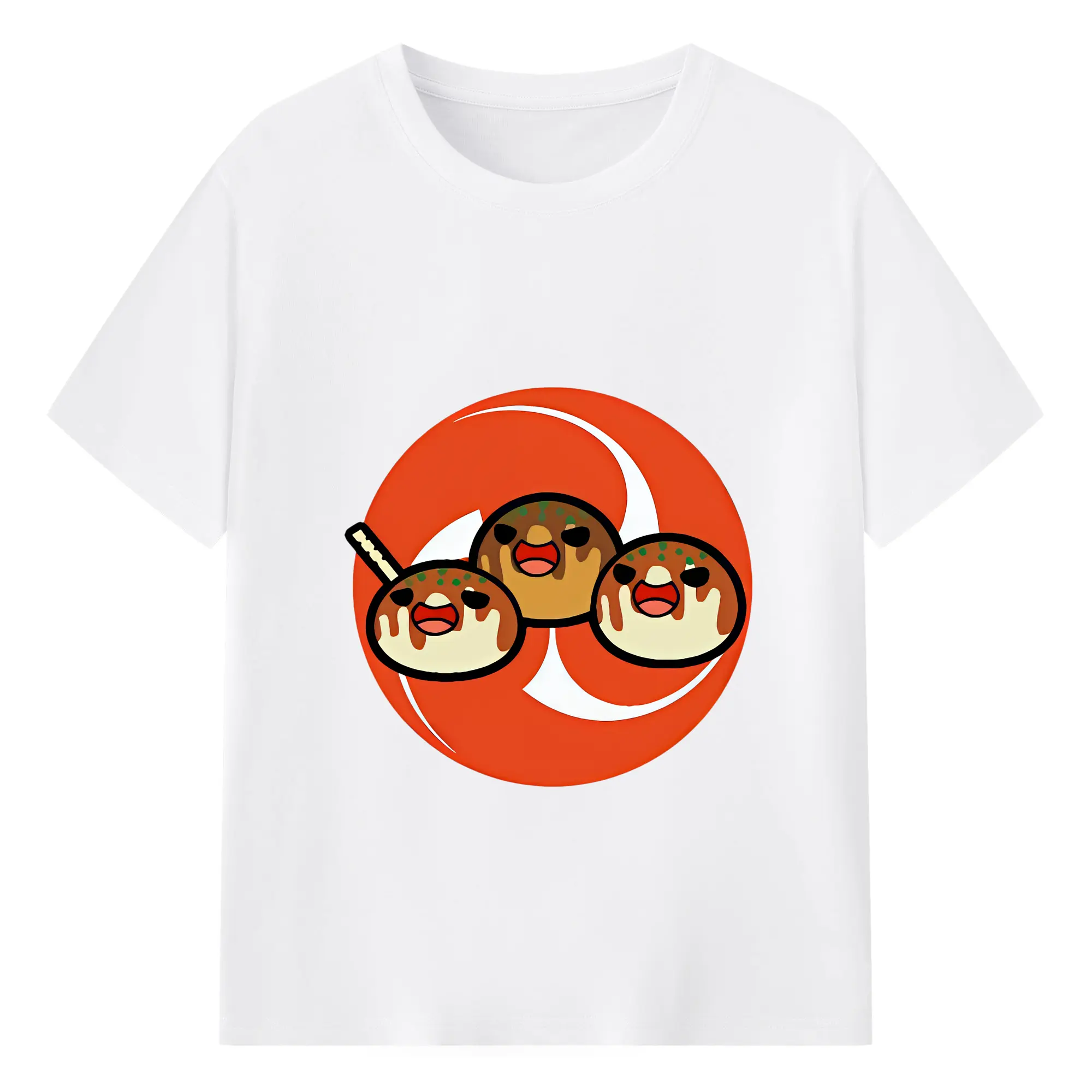 太鼓の達人 グッズ - 綿100％ 半袖Tシャツ ・ フロントプリント ・ 快適 通気性 ・ 日常使い 散歩 スポーツ用