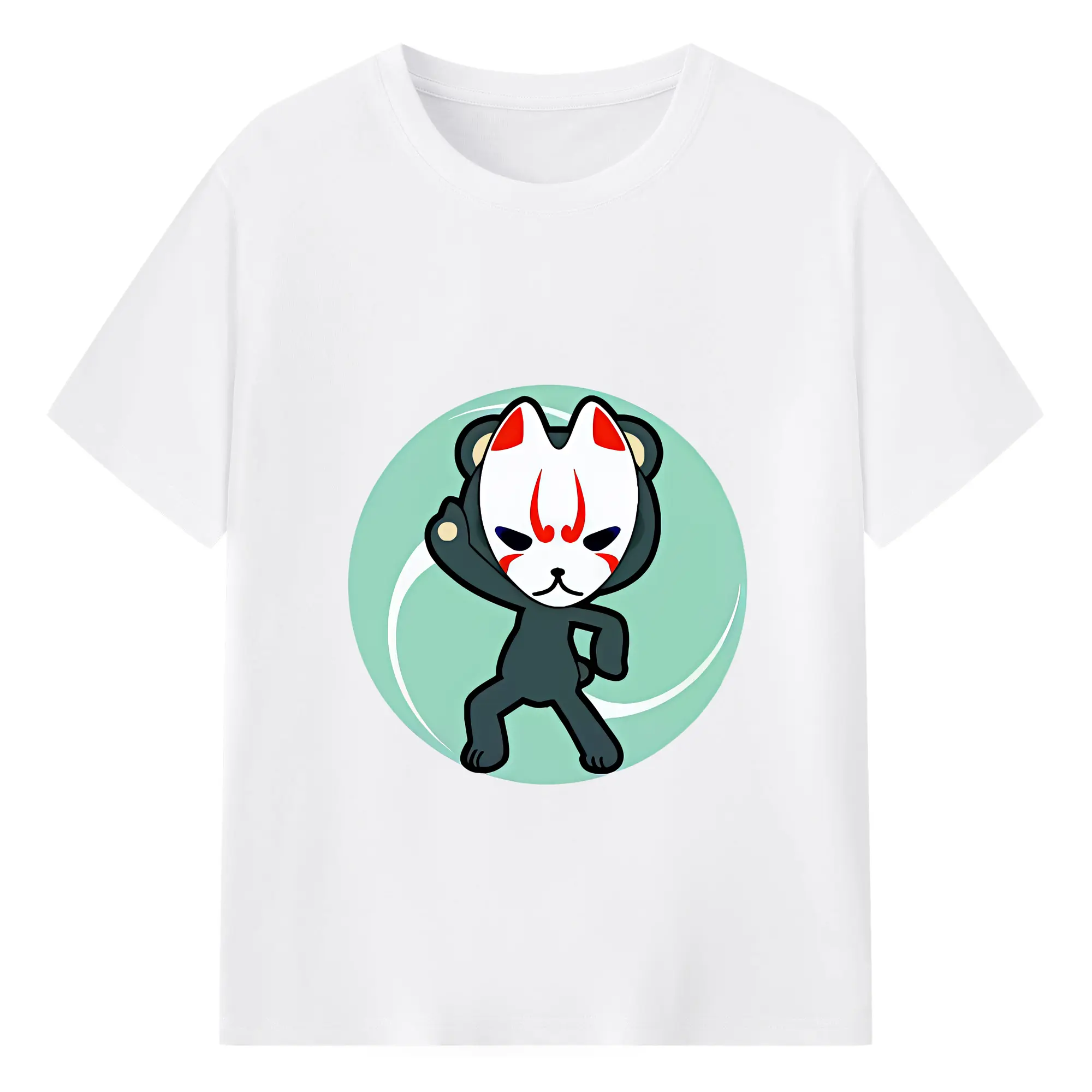 太鼓の達人 グッズ - 綿100％ 半袖Tシャツ ・ フロントプリント ・ 快適 通気性 ・ 日常使い 散歩 スポーツ用