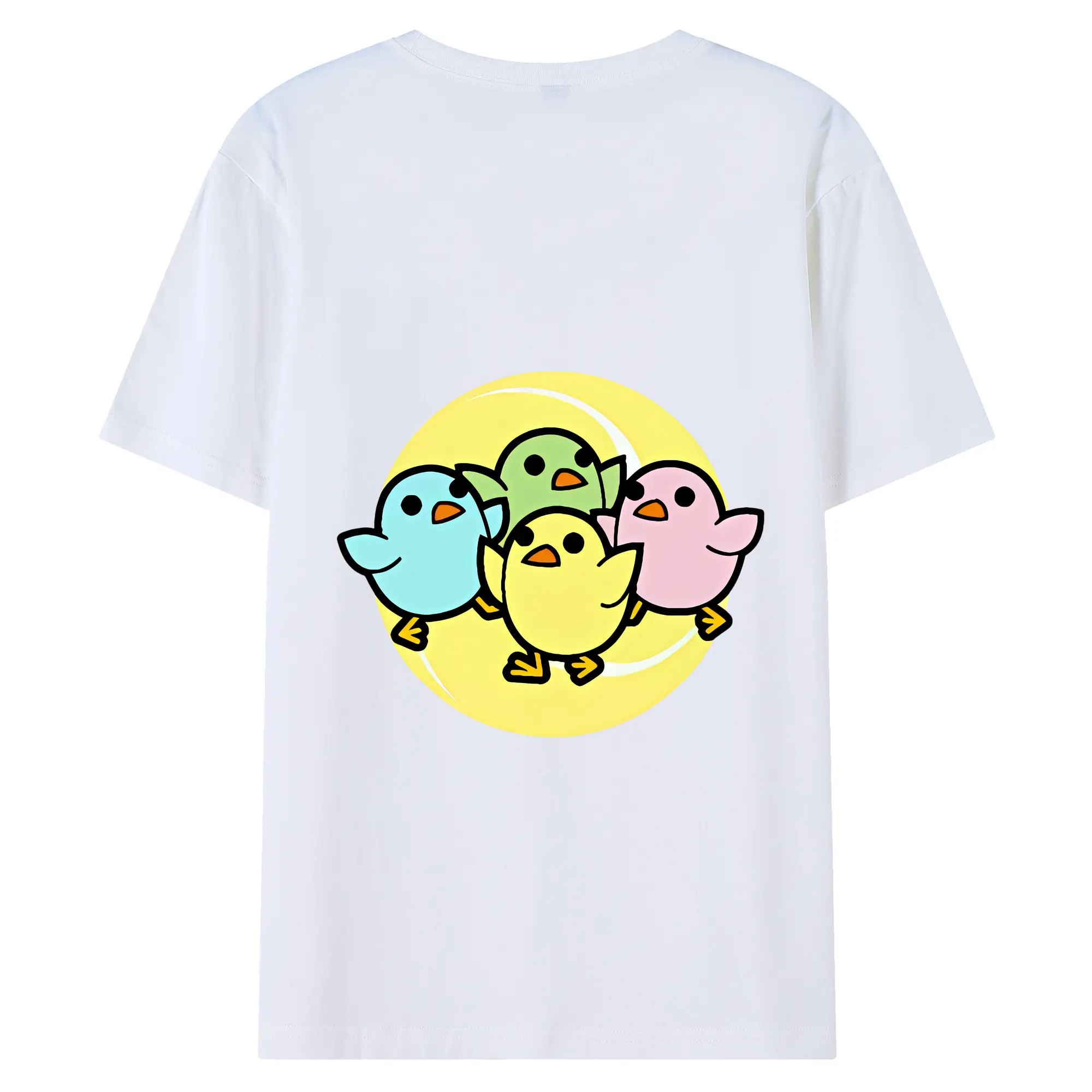 太鼓の達人 グッズ - 綿100％ 半袖Tシャツ ・ バックプリント ・ 快適 通気性 ・ 日常使い 散歩 スポーツ用