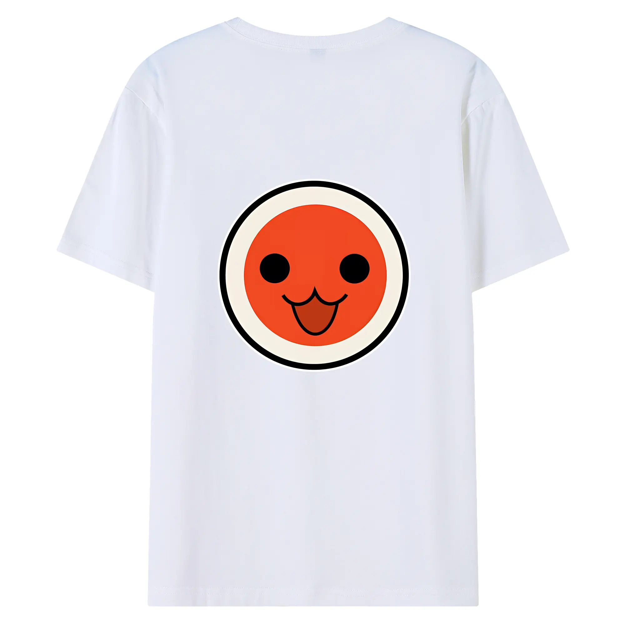 太鼓の達人 グッズ - 綿100％ 半袖Tシャツ ・ バックプリント ・ 快適 通気性 ・ 日常使い 散歩 スポーツ用