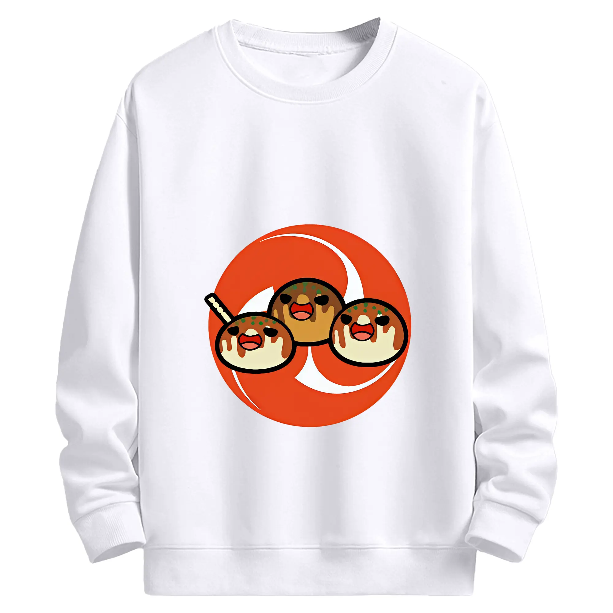 太鼓の達人 グッズ - 高品質 クルーネック スウェット ・ コットン59％ ポリエステル41％ ・ ユニセックス 長袖 トレーナー ・ カジュアル デイリー スポーツ 散歩用