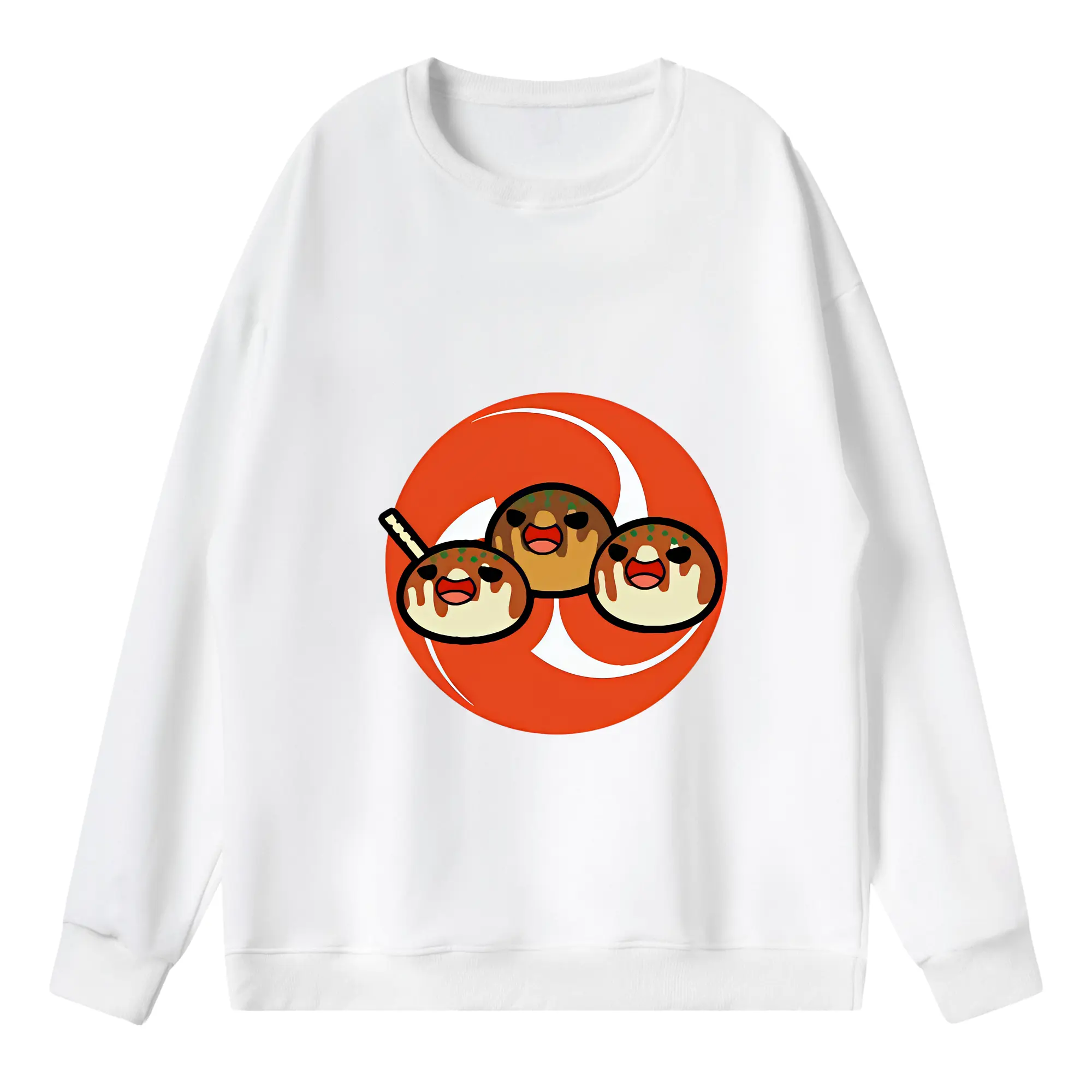 太鼓の達人 グッズ - 薄手 クルーネック スウェット 裏毛260g · ポリエステル 春秋向け カジュアル 男女兼用 · トレーナー デイリー スポーツ 散歩に最適