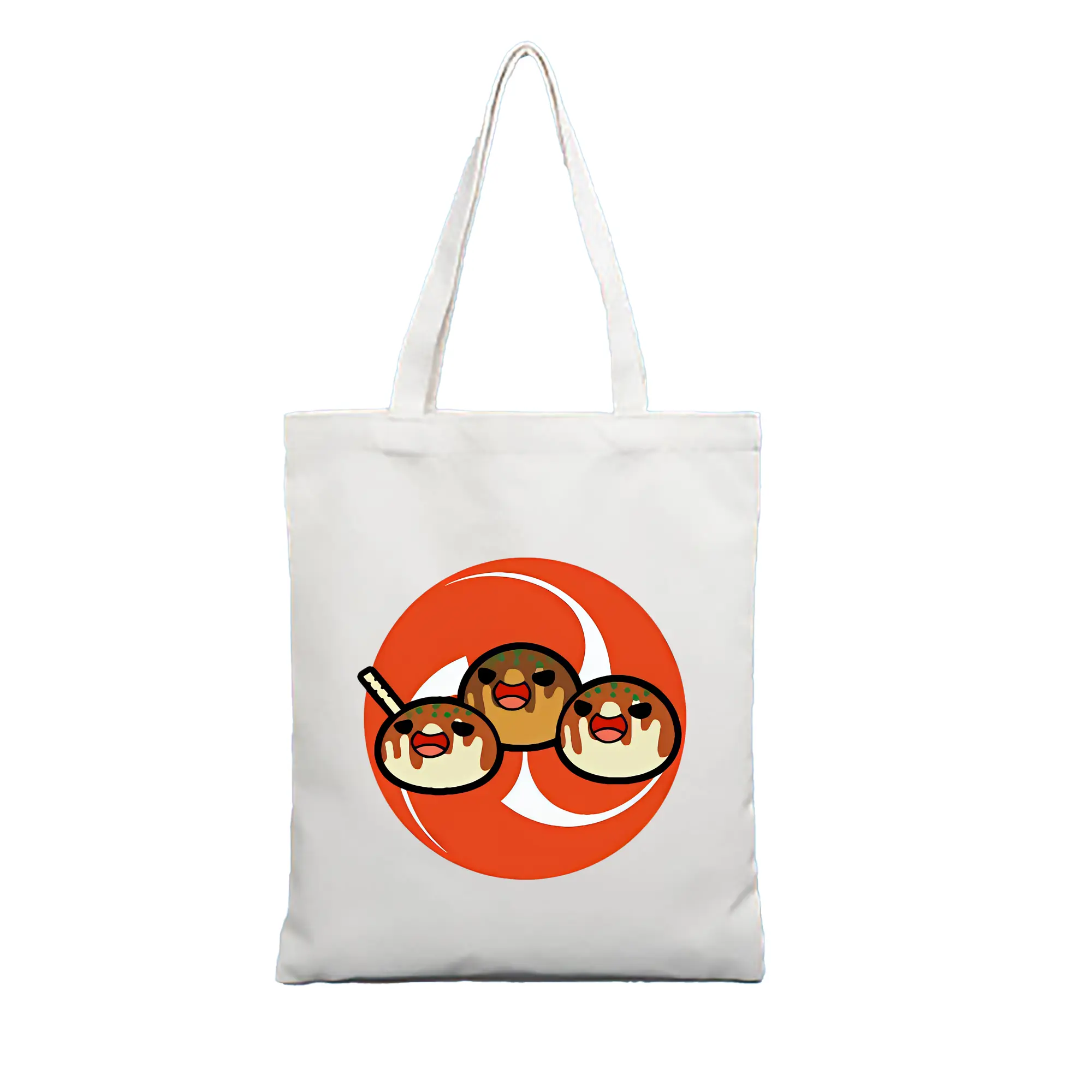 太鼓の達人 グッズ - 縦型キャンバス手提げバッグ（トートバッグ） ・ キャンバス素材 ・ ショッピング用 ・ 軽量 丈夫 お手入れ簡単