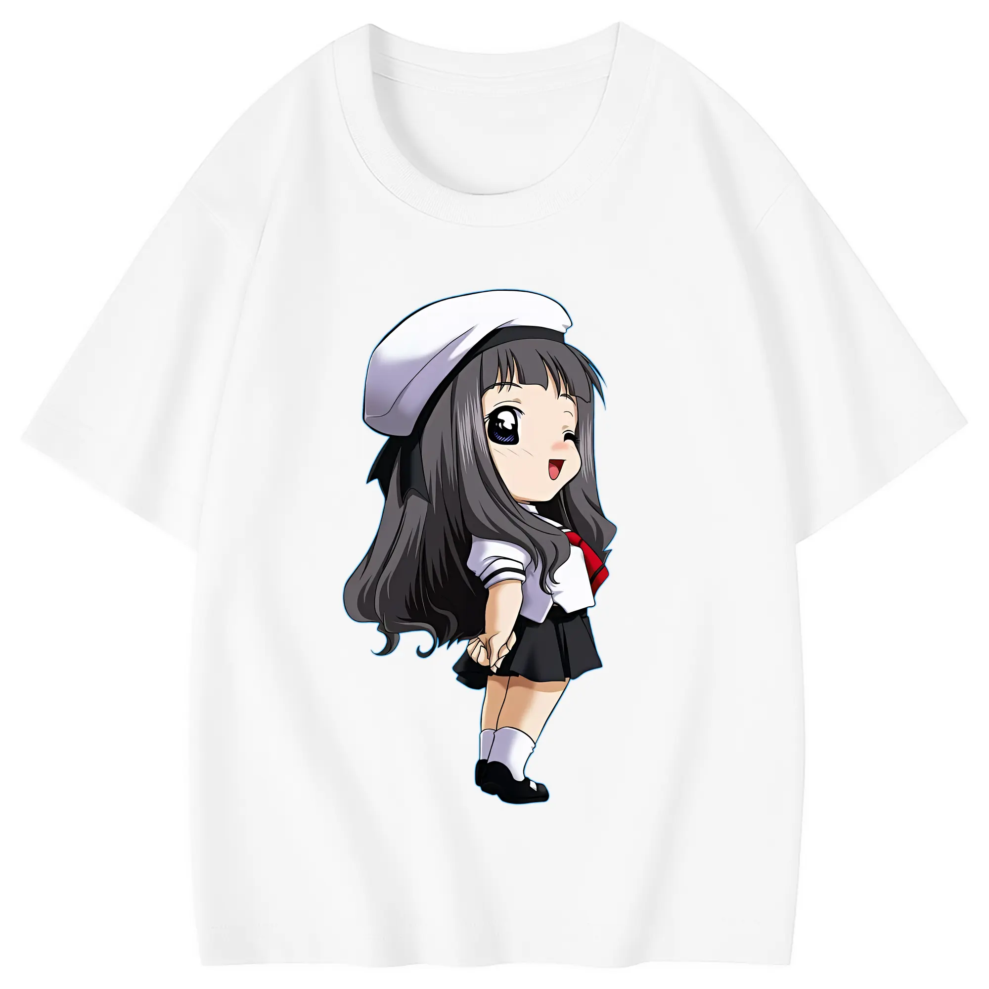 カードキャプターさくら グッズ,大道寺知世 - 綿100％ キッズTシャツ ・ フロントプリント ・ 快適 通気性 ・ スポーツ カジュアル 散歩用