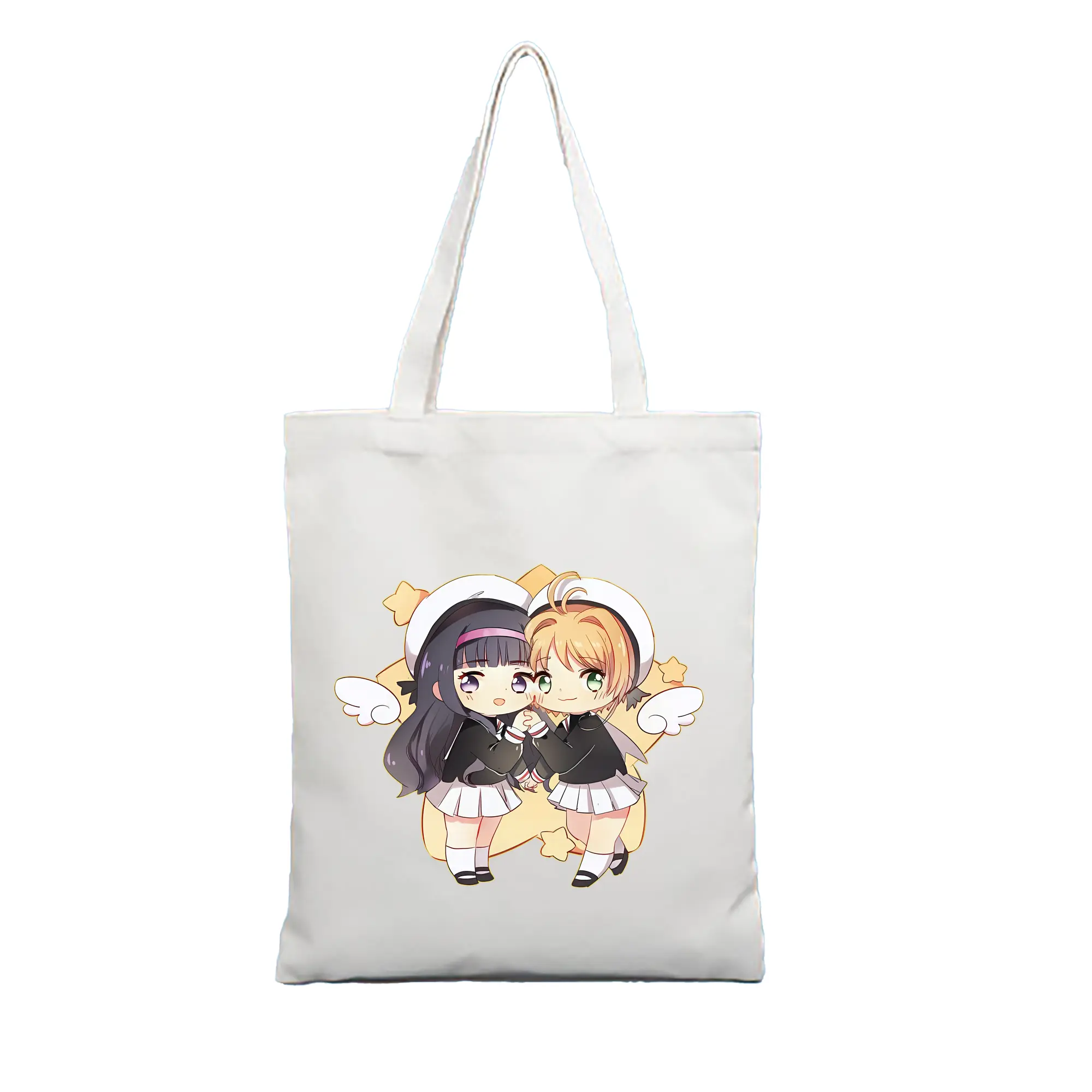 カードキャプターさくら グッズ,大道寺知世 - 縦型キャンバス手提げバッグ（トートバッグ） ・ キャンバス素材 ・ ショッピング用 ・ 軽量 丈夫 お手入れ簡単