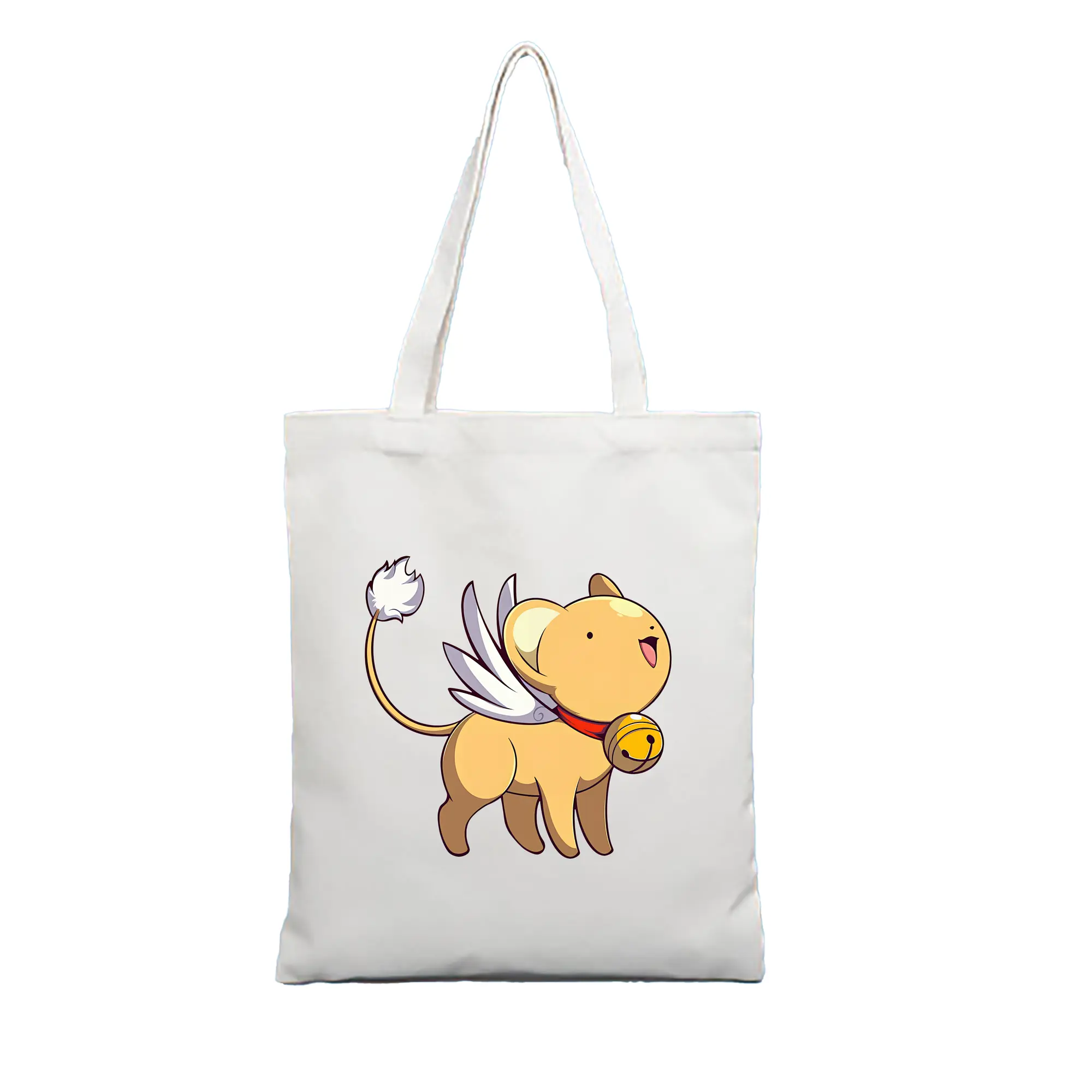 カードキャプターさくら グッズ,ケルベロス - 縦型キャンバス手提げバッグ（トートバッグ） ・ キャンバス素材 ・ ショッピング用 ・ 軽量 丈夫 お手入れ簡単