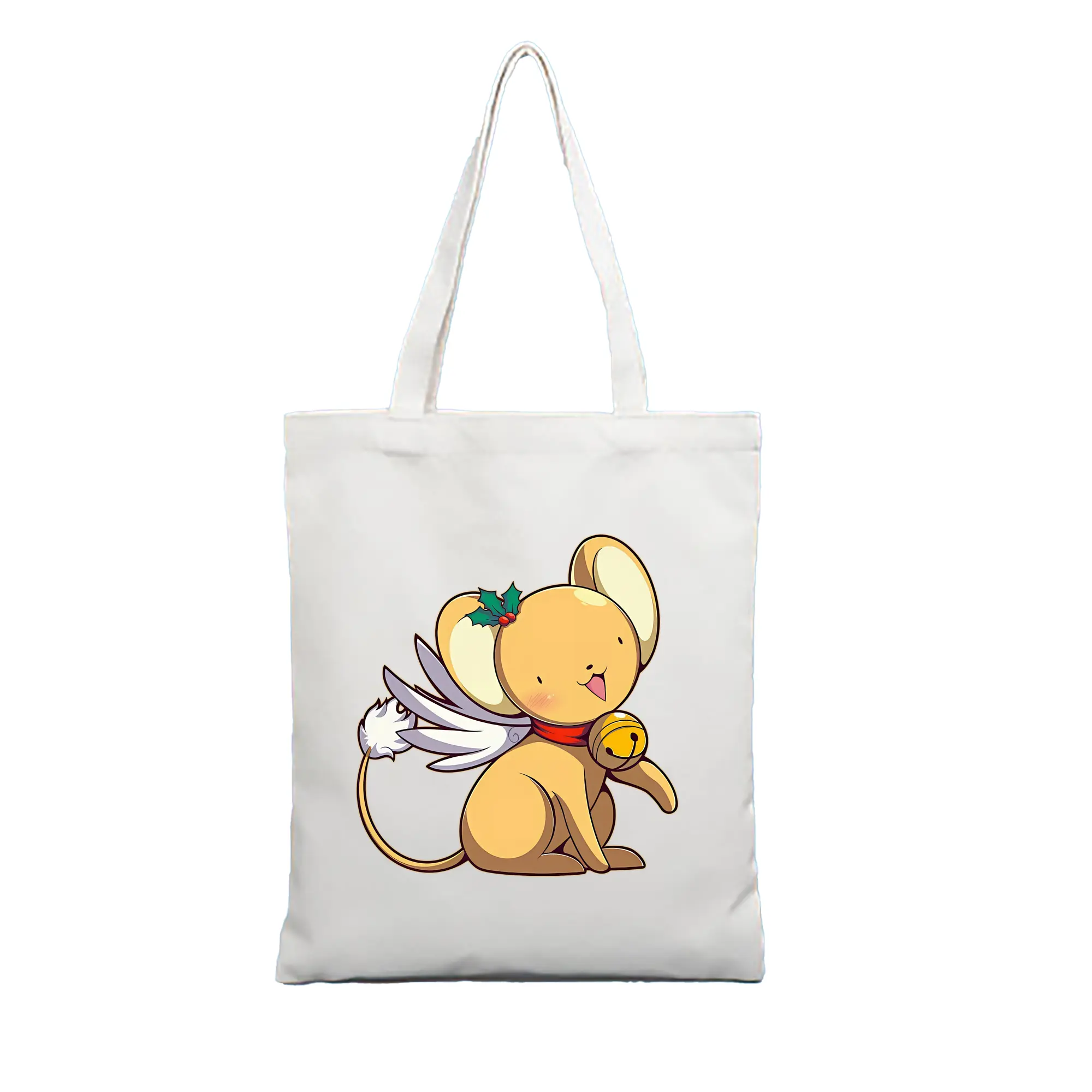 カードキャプターさくら グッズ,ケルベロス - 縦型キャンバス手提げバッグ（トートバッグ） ・ キャンバス素材 ・ ショッピング用 ・ 軽量 丈夫 お手入れ簡単