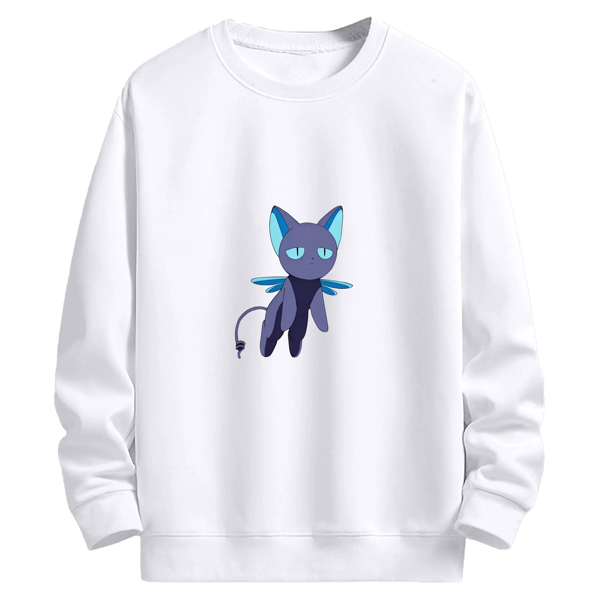 カードキャプターさくら グッズ,スピネル・サン - 高品質 クルーネック スウェット ・ コットン59％ ポリエステル41％ ・ ユニセックス 長袖 トレーナー ・ カジュアル デイリー スポーツ 散歩用