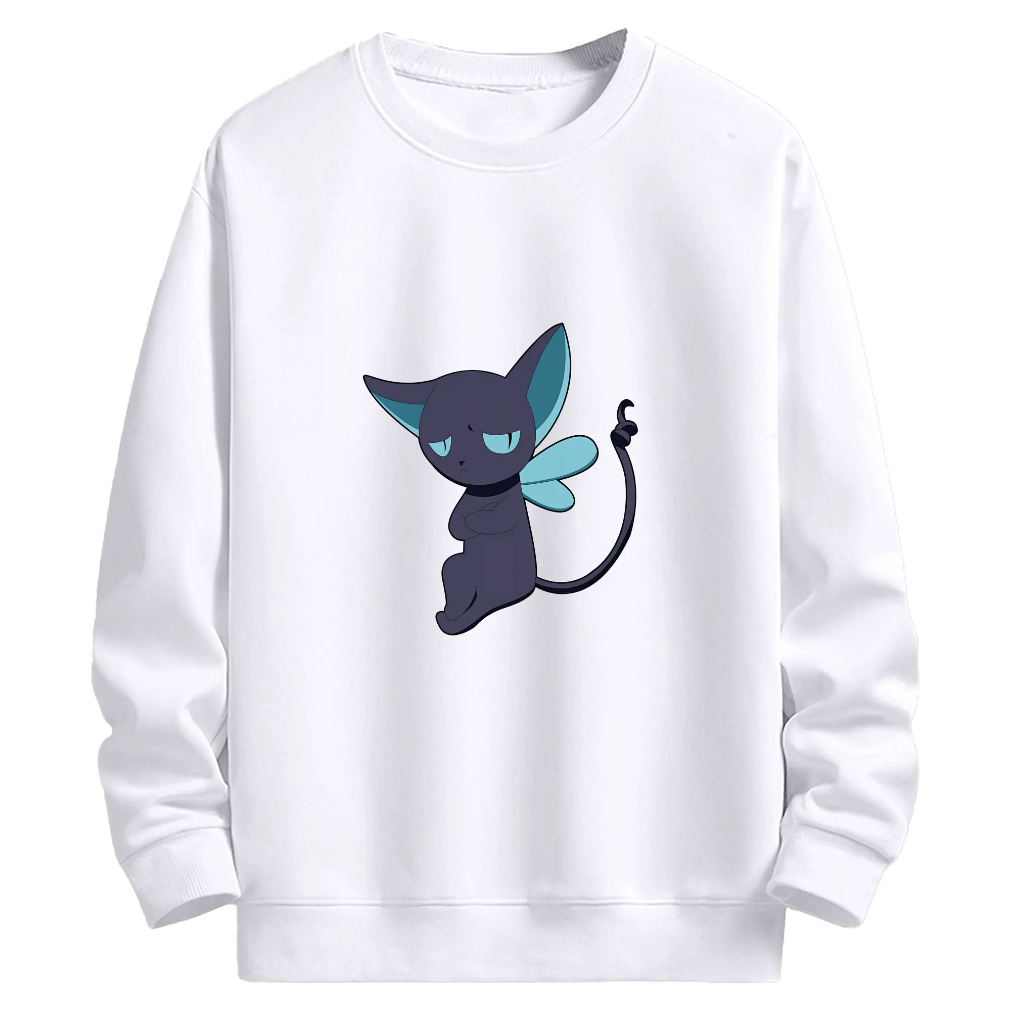 カードキャプターさくら グッズ,スピネル・サン - 高品質 クルーネック スウェット ・ コットン59％ ポリエステル41％ ・ ユニセックス 長袖 トレーナー ・ カジュアル デイリー スポーツ 散歩用