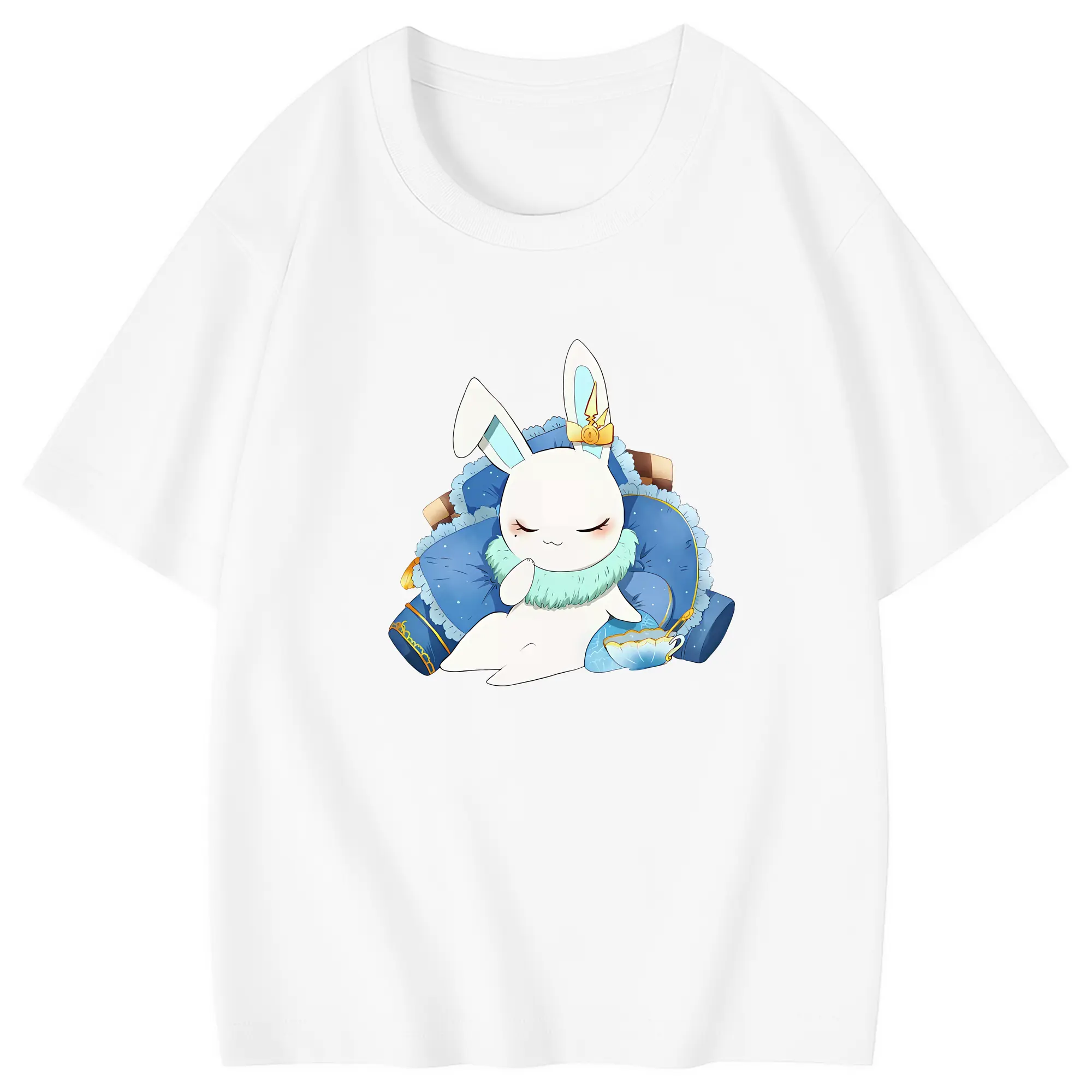 カードキャプターさくら グッズ,モモ - 綿100％ キッズTシャツ ・ フロントプリント ・ 快適 通気性 ・ スポーツ カジュアル 散歩用