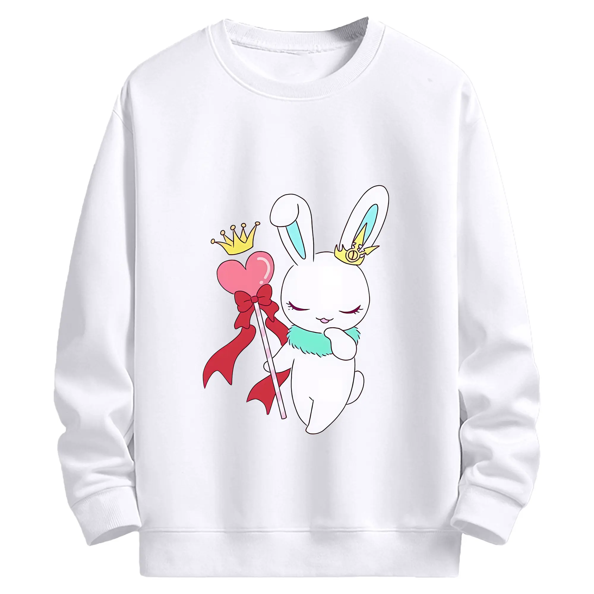 カードキャプターさくら グッズ,モモ - 高品質 クルーネック スウェット ・ コットン59％ ポリエステル41％ ・ ユニセックス 長袖 トレーナー ・ カジュアル デイリー スポーツ 散歩用