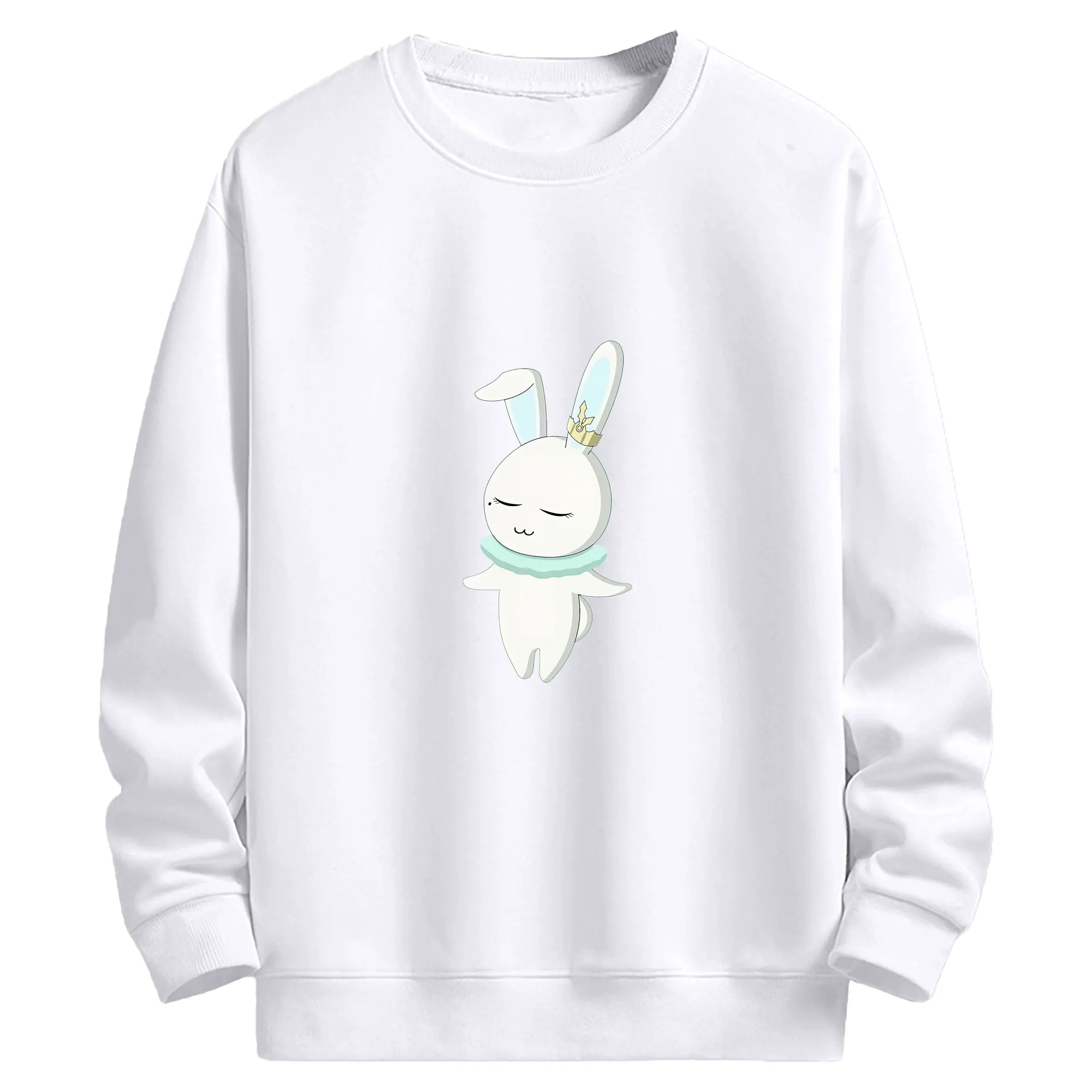 カードキャプターさくら グッズ,モモ - 高品質 クルーネック スウェット ・ コットン59％ ポリエステル41％ ・ ユニセックス 長袖 トレーナー ・ カジュアル デイリー スポーツ 散歩用