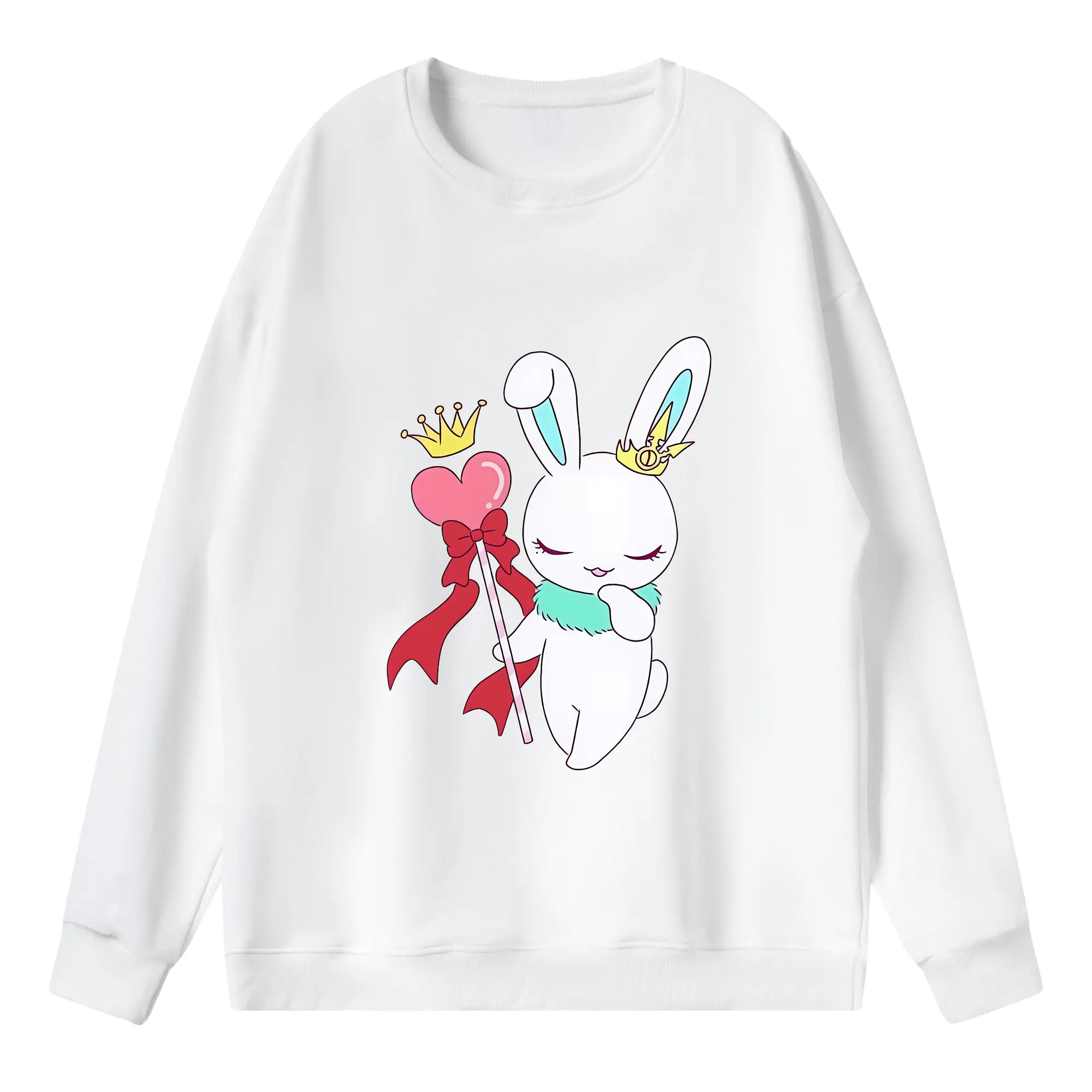 カードキャプターさくら グッズ,モモ - 薄手 クルーネック スウェット 裏毛260g · ポリエステル 春秋向け カジュアル 男女兼用 · トレーナー デイリー スポーツ 散歩に最適