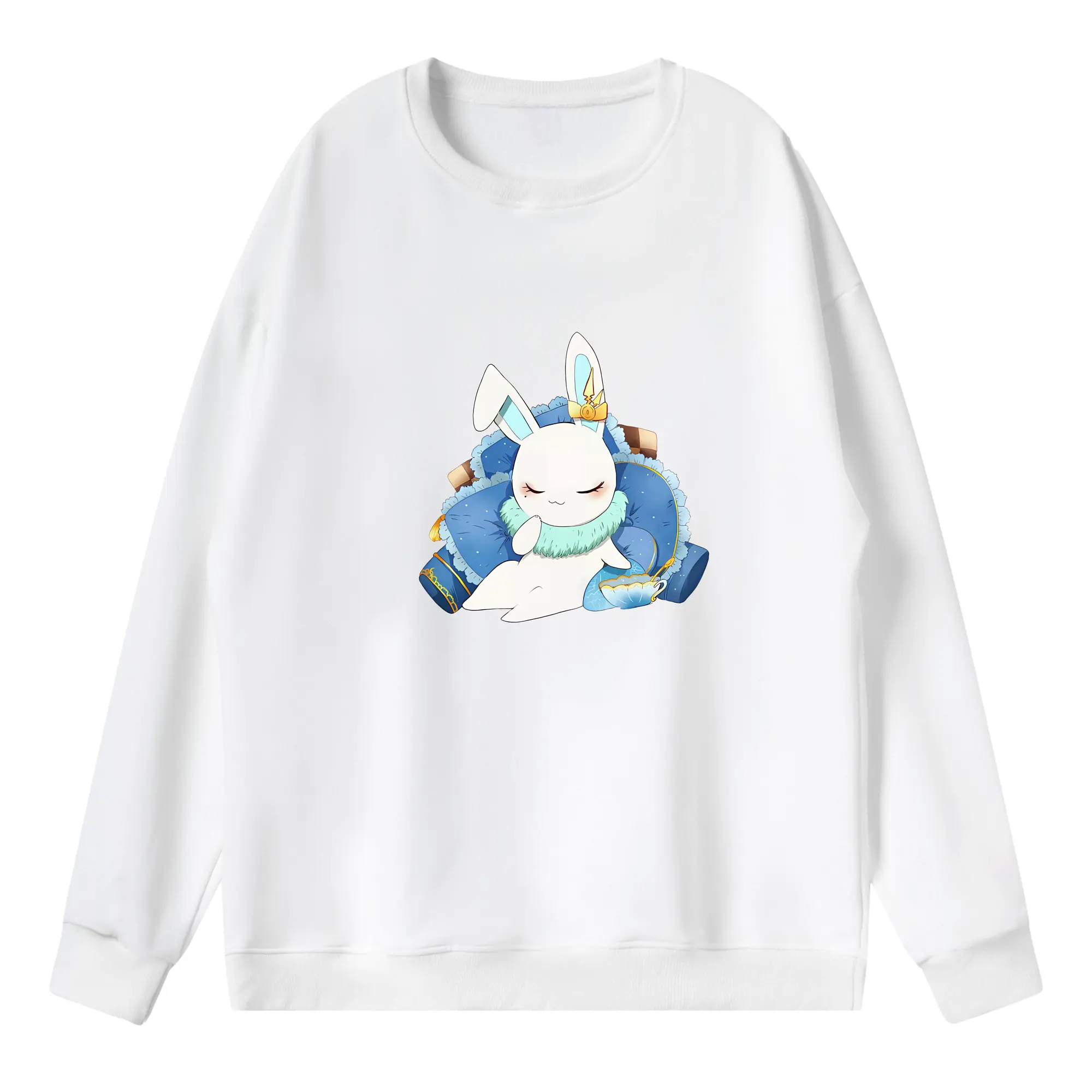 カードキャプターさくら グッズ,モモ - 薄手 クルーネック スウェット 裏毛260g · ポリエステル 春秋向け カジュアル 男女兼用 · トレーナー デイリー スポーツ 散歩に最適