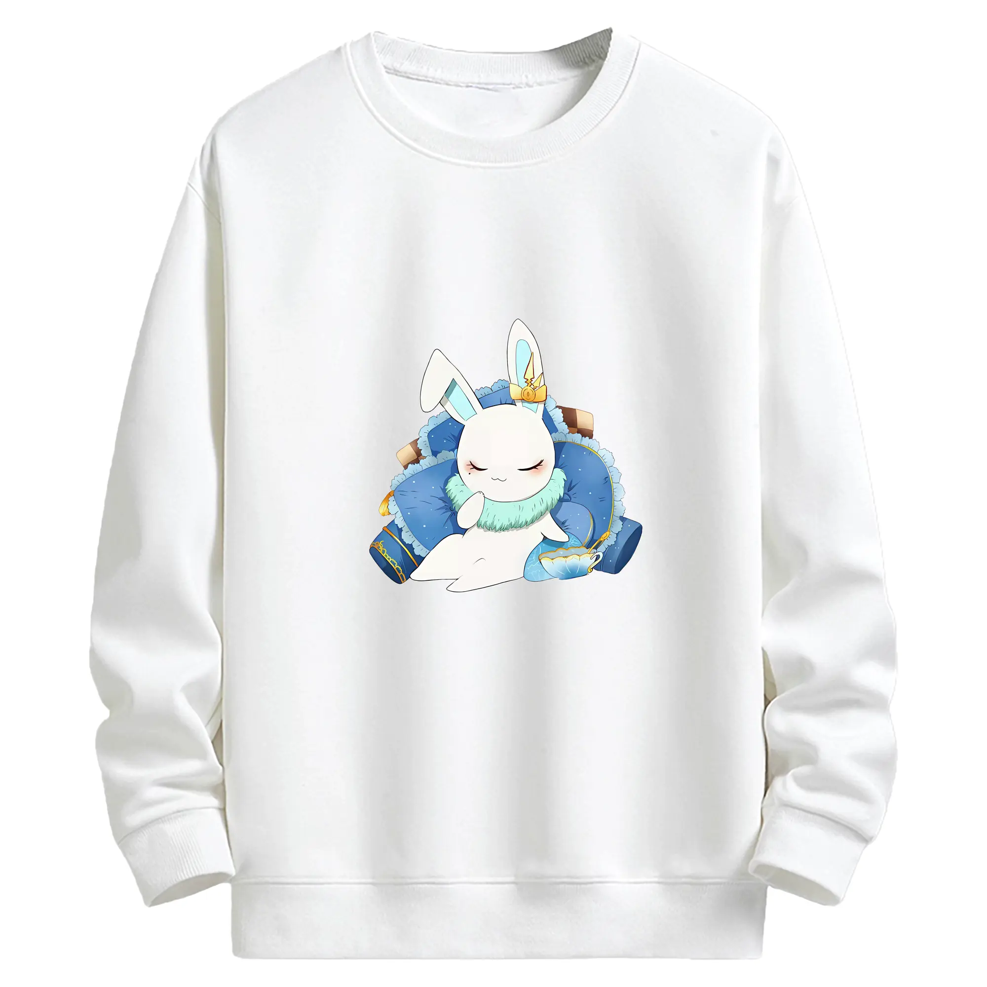 カードキャプターさくら グッズ,モモ - キッズ クルーネックスウェットシャツ ・ フロントプリント ・ 綿80％ ポリエステル20％ ・ 快適 通学 スポーツ 日常使い お散歩用