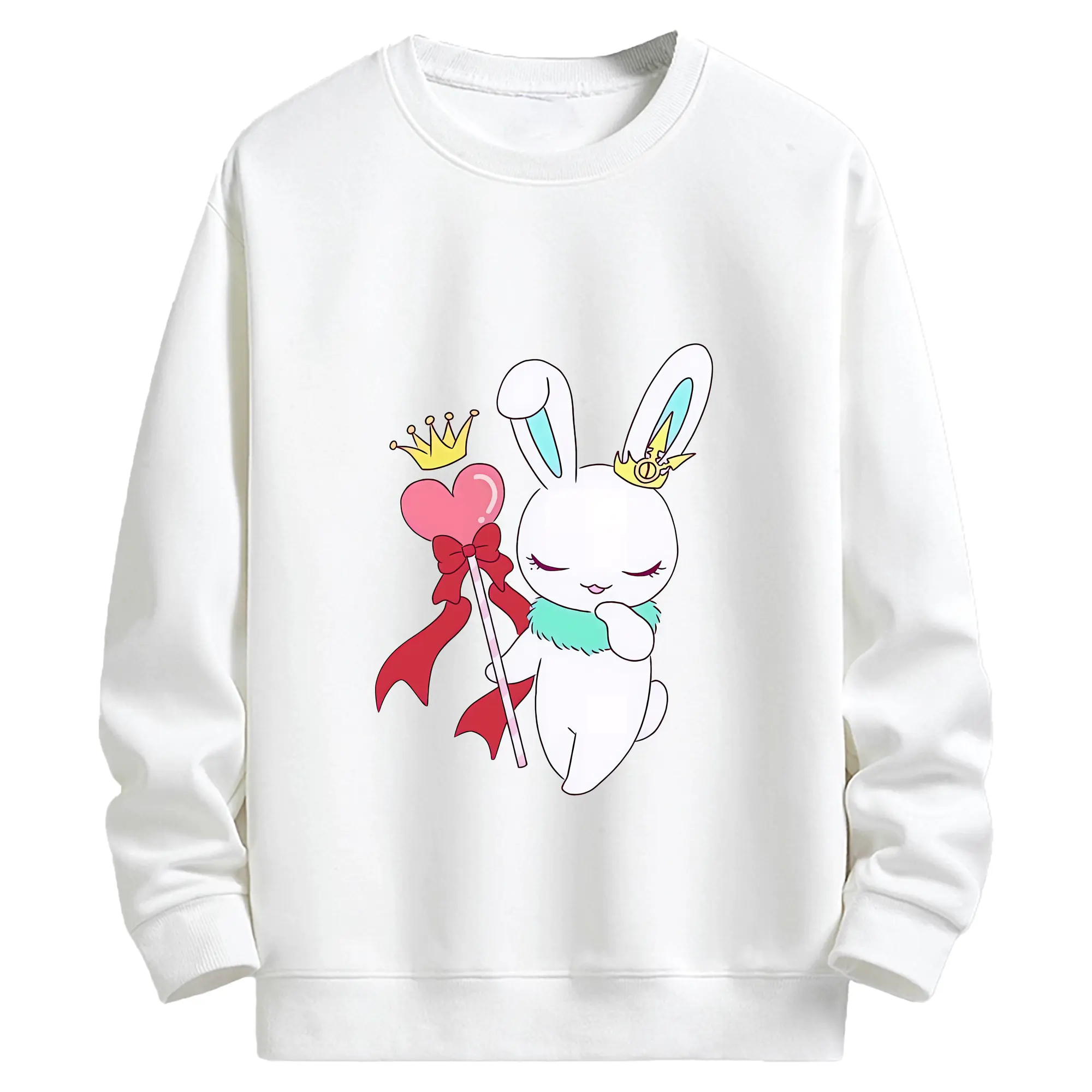 カードキャプターさくら グッズ,モモ - キッズ クルーネックスウェットシャツ ・ フロントプリント ・ 綿80％ ポリエステル20％ ・ 快適 通学 スポーツ 日常使い お散歩用