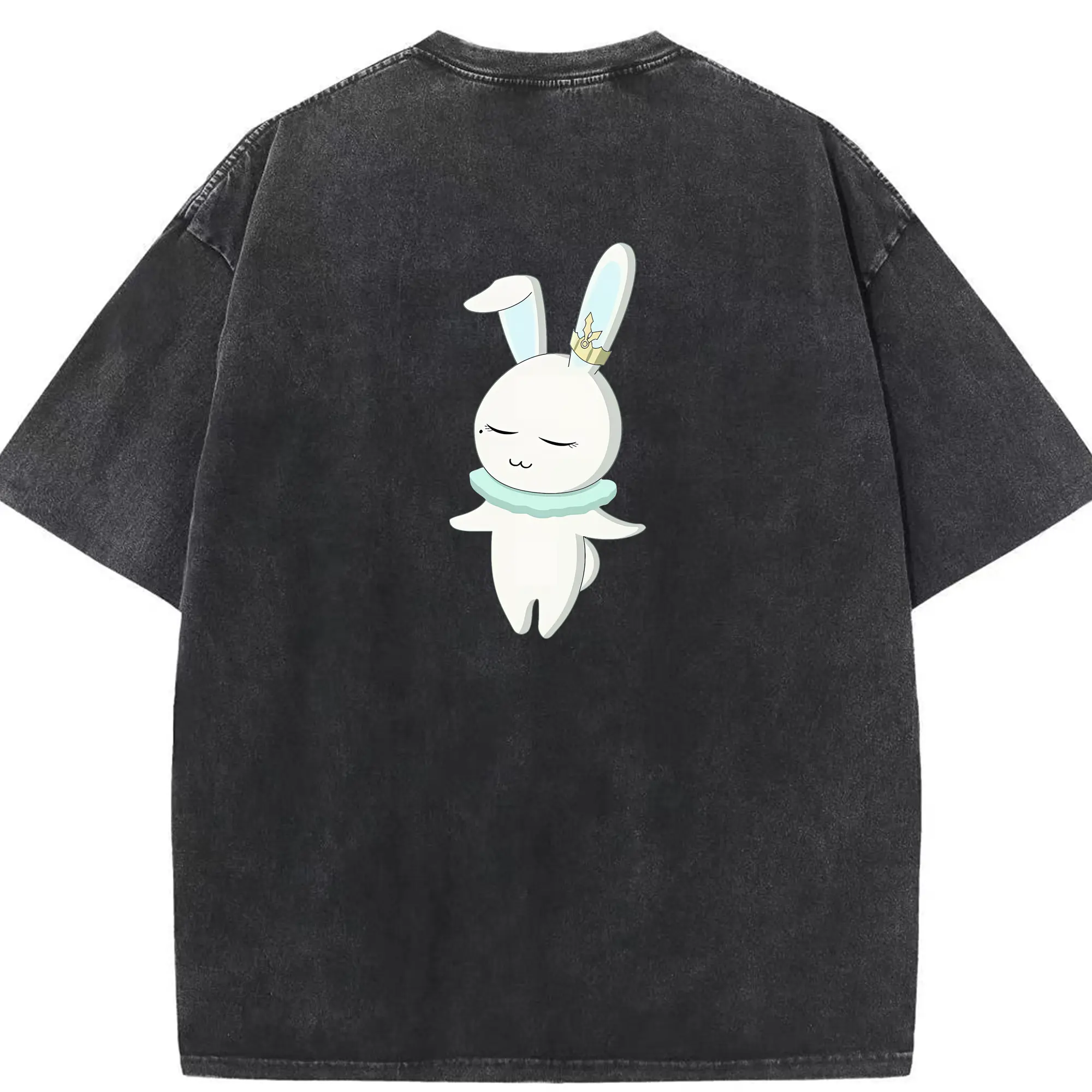 カードキャプターさくら グッズ,モモ - 綿100％ ヴィンテージ風 半袖Tシャツ ・ 背面プリント ・ 柔らか肌触り ・ 通気性 快適 ・ スポーツ カジュアル 外出用